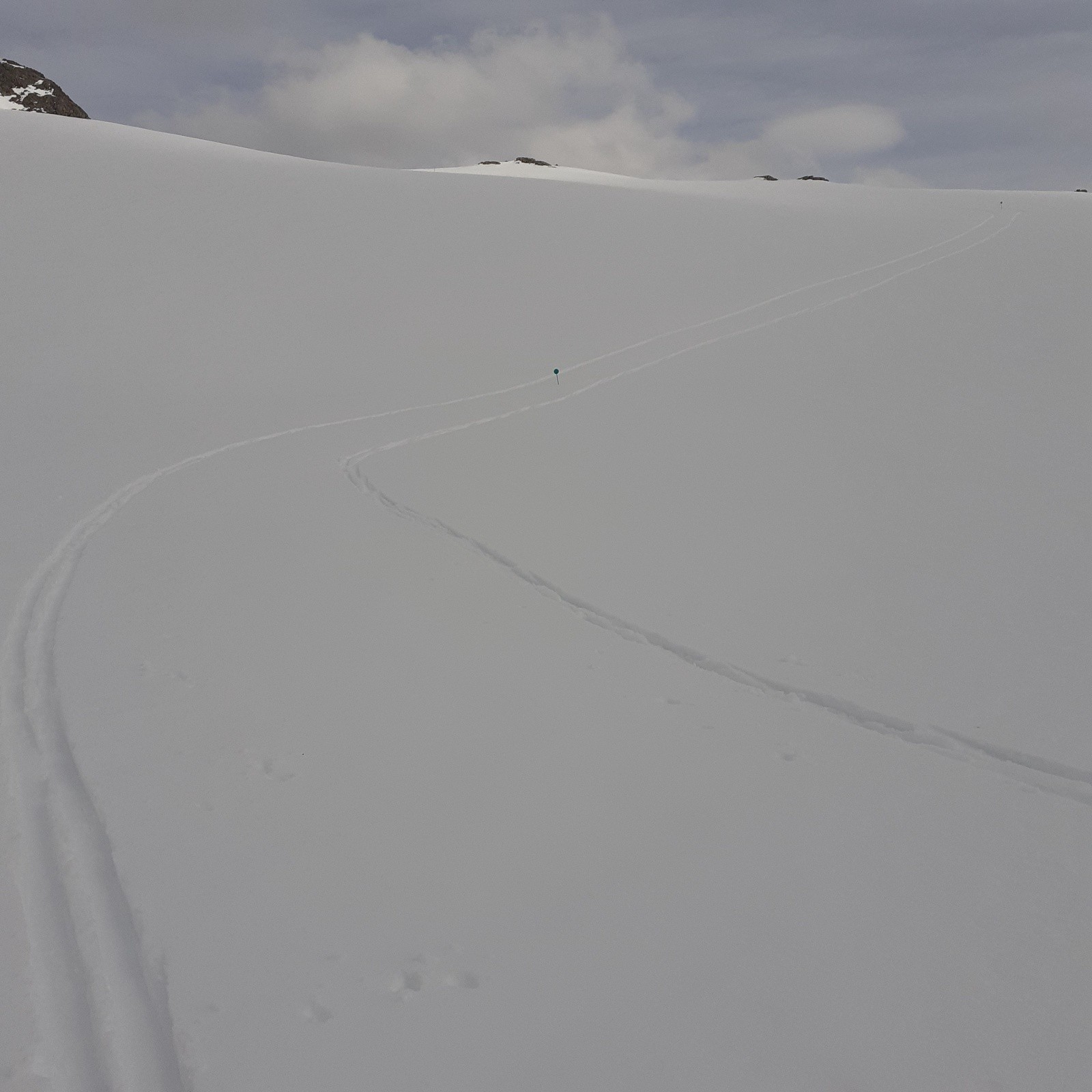 Le traçage en cours pour la Sybelles Villarinche 