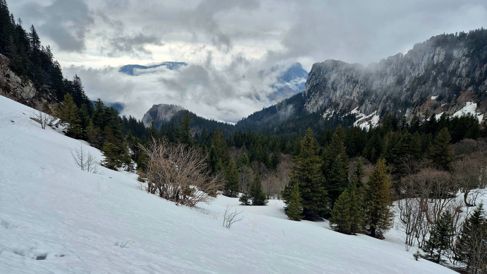  Montée vers le col de lechaud