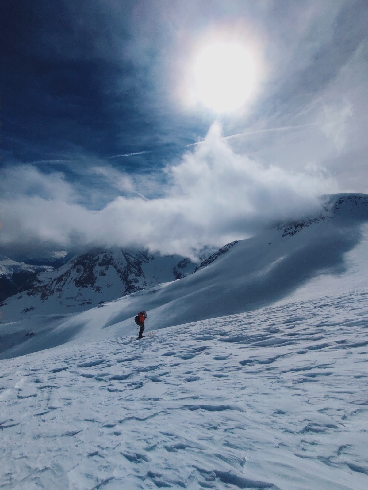  Sous le dôme de l'Arpont 