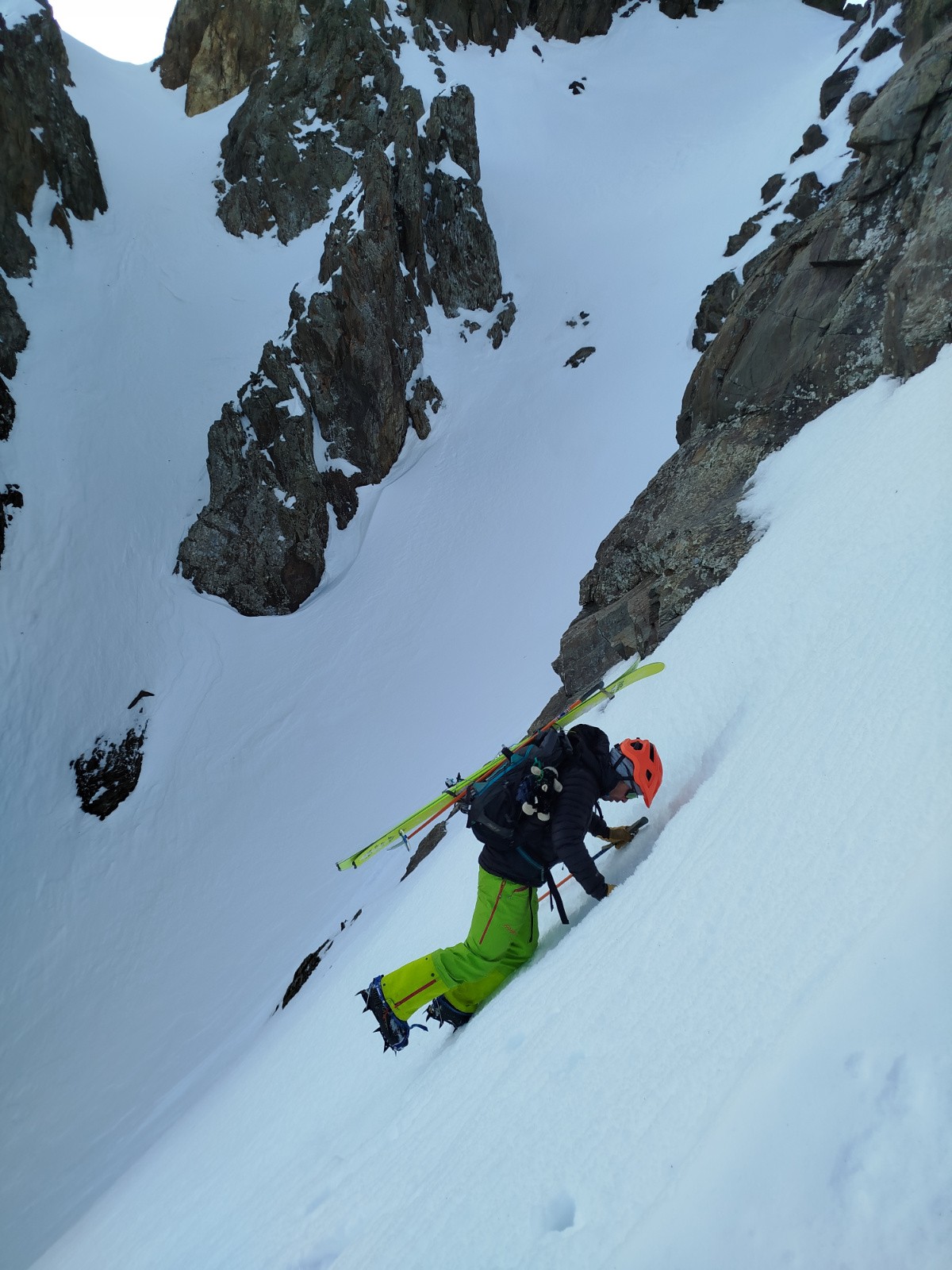 Traversée entre les 2 couloirs