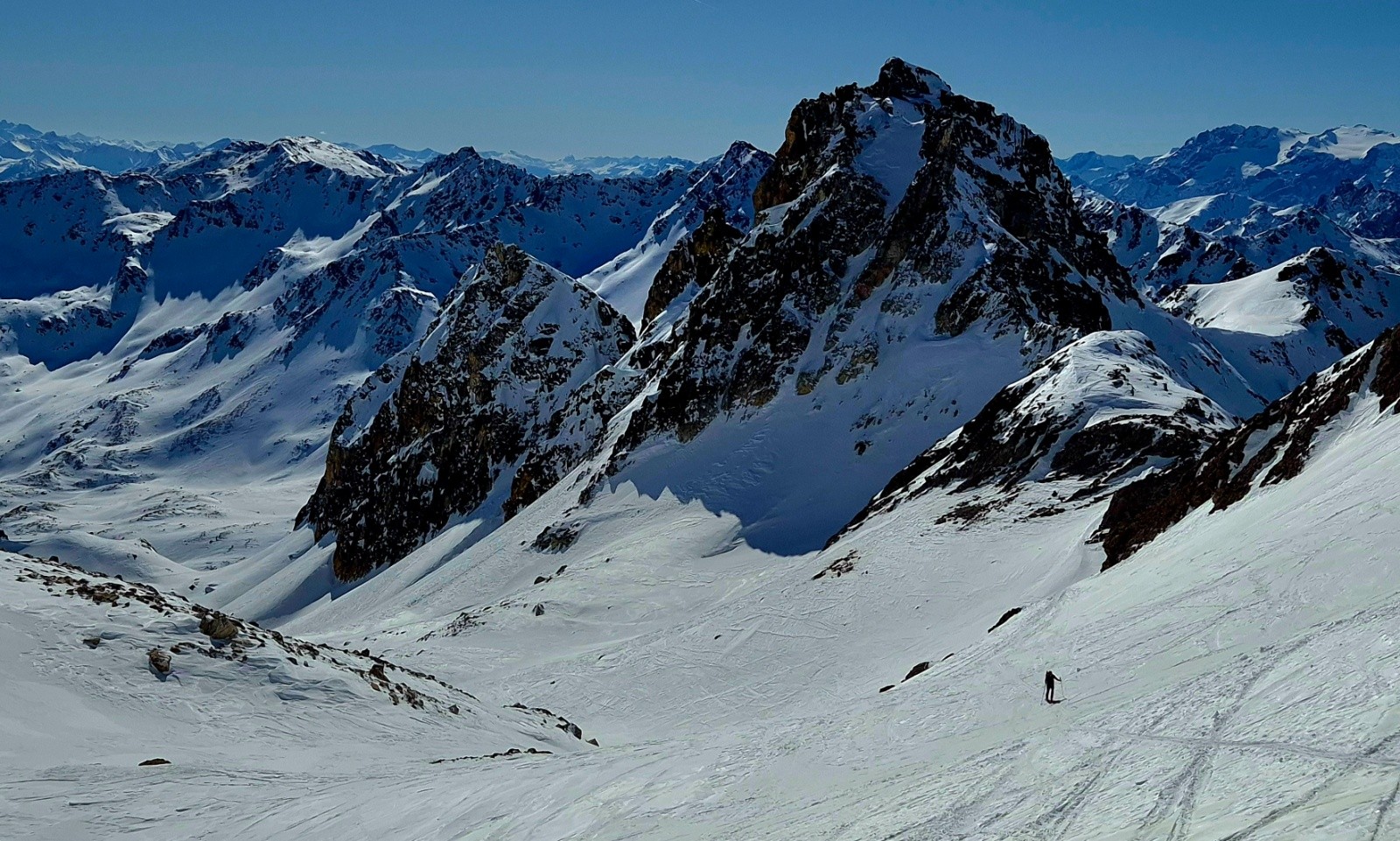 Montee vers le col de la Chapelle