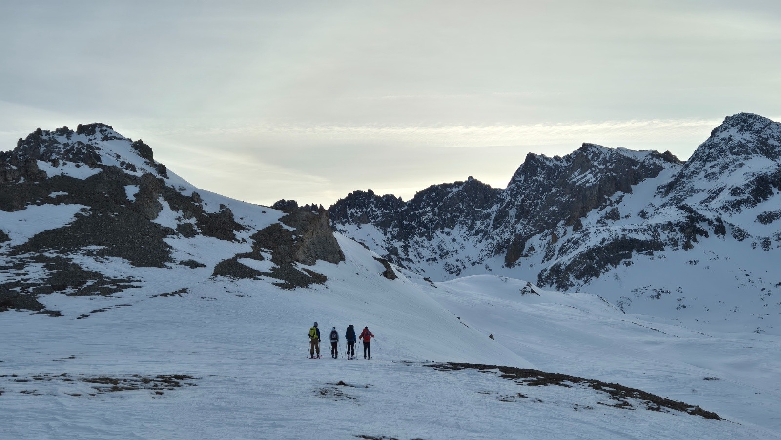  Dans le vallon vers la Punta Nera