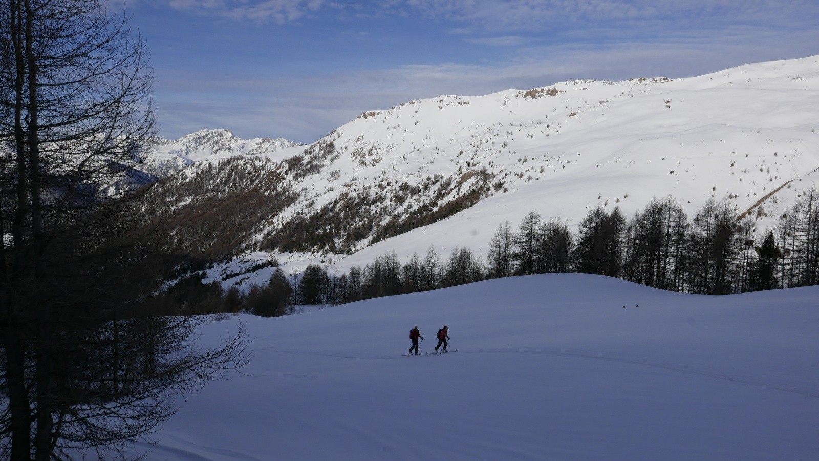 Au-dessus de la bergerie de Péas.