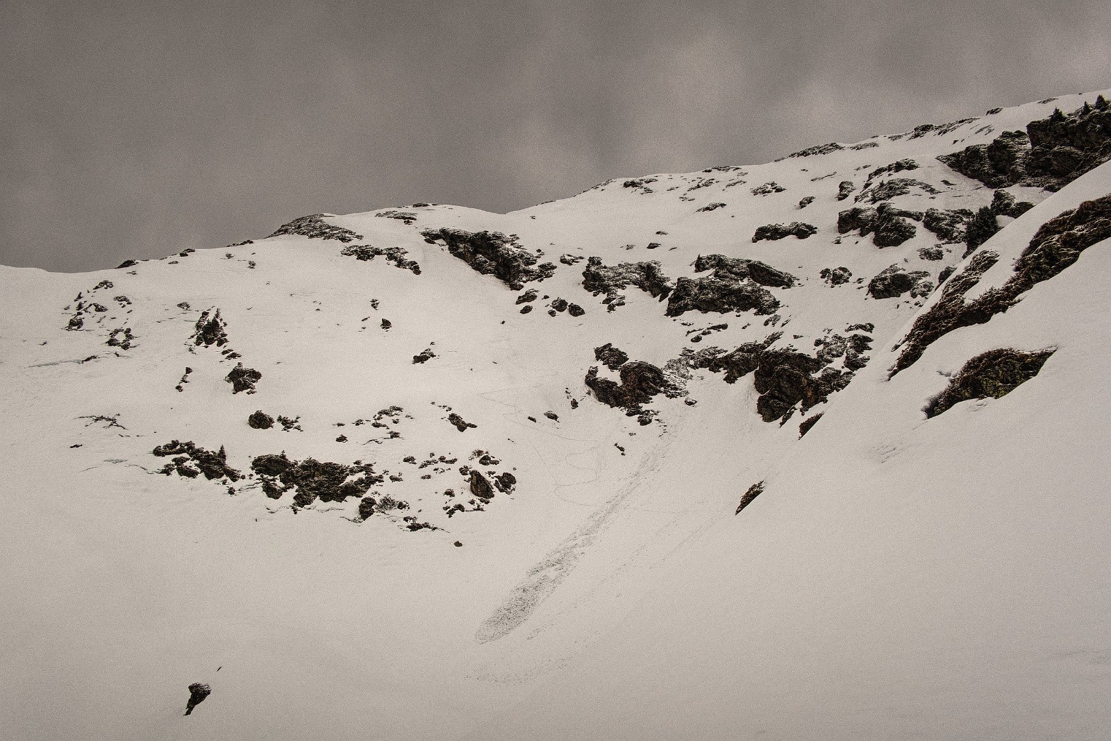 Petit Arc, descente sur le lac noir 