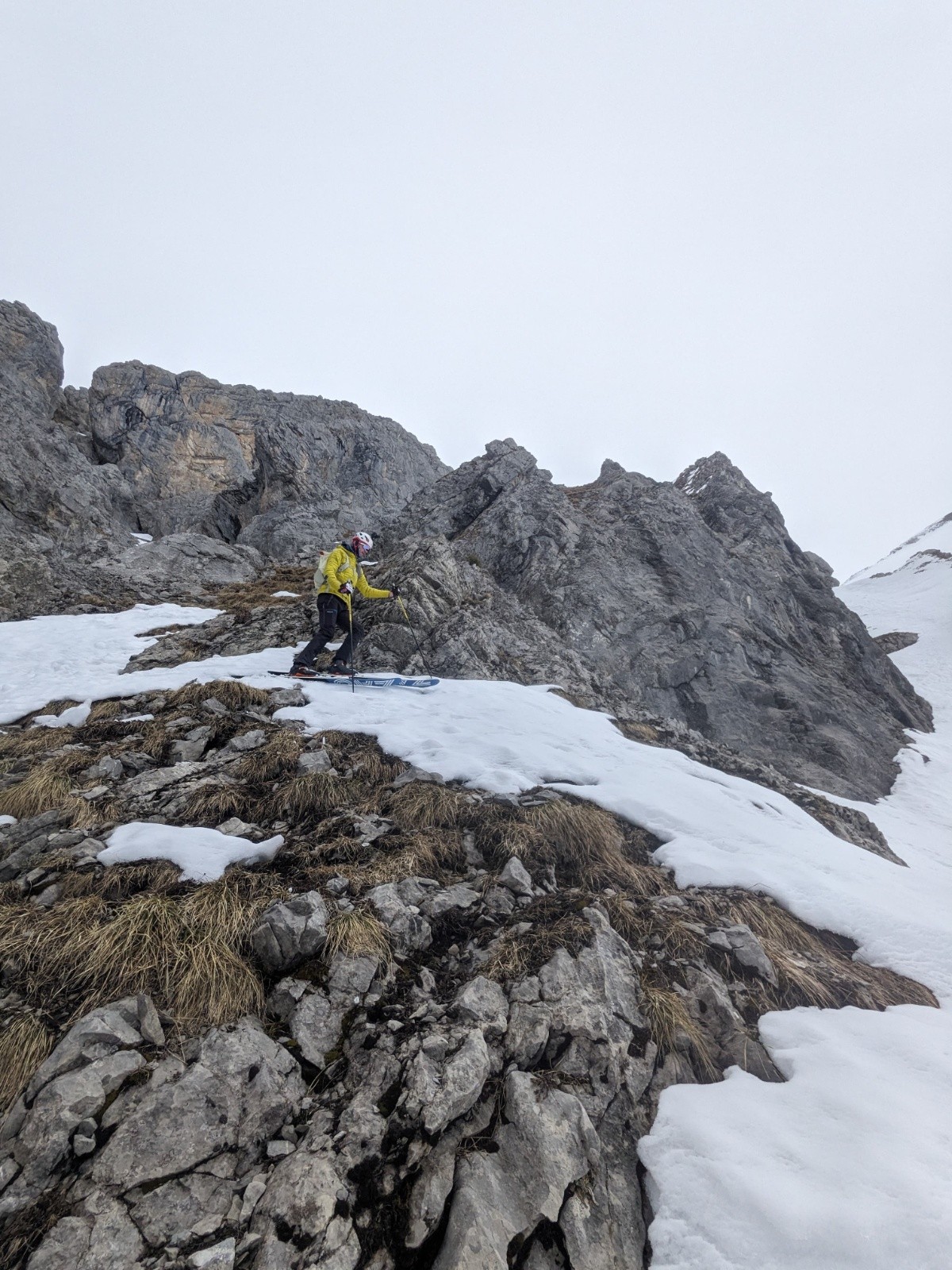  Fin du couloir du Paré de Joux