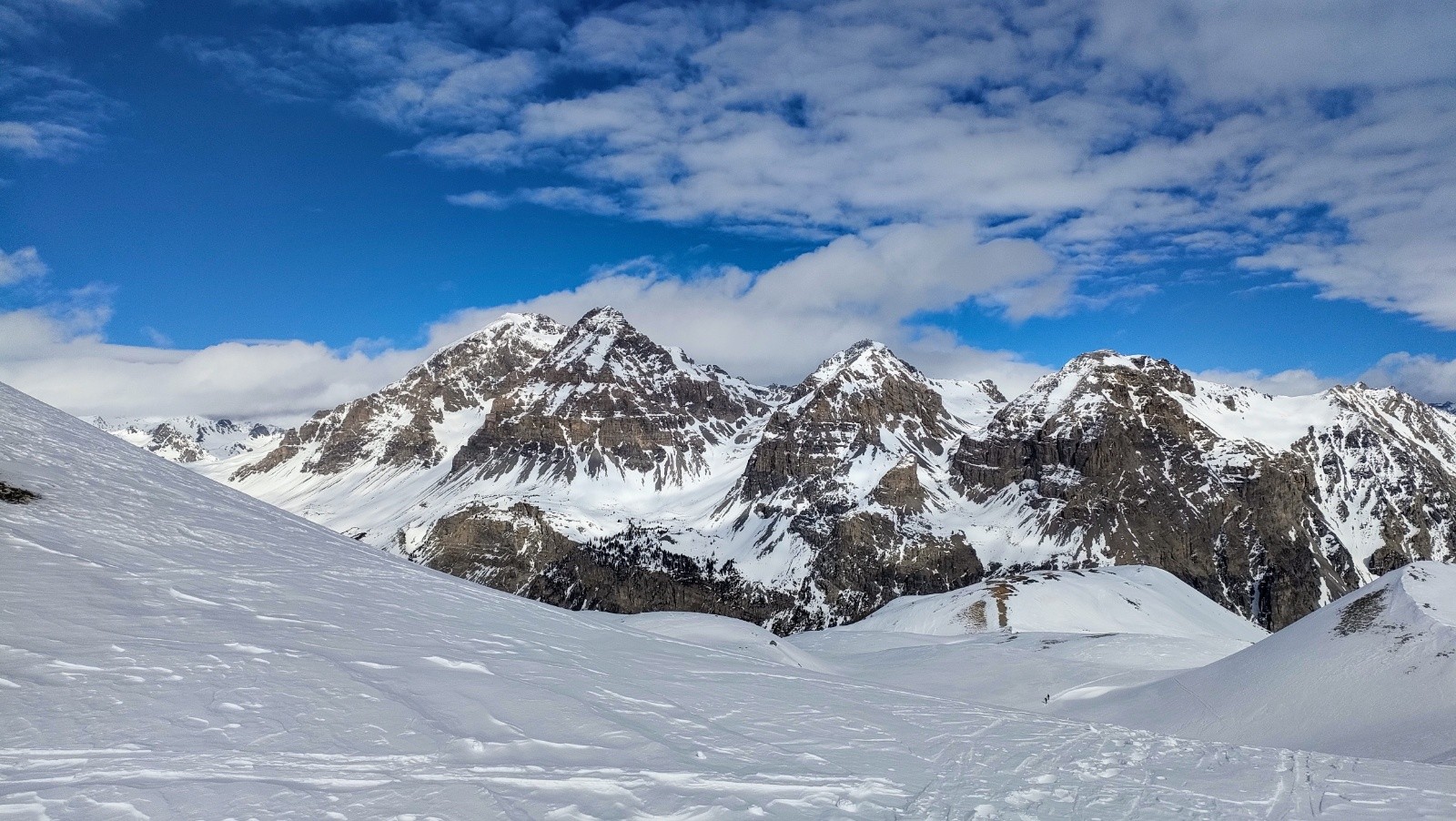 Au col de l'étroit du Vallon 