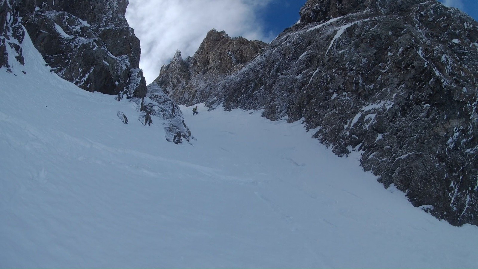 Clément dans l'étroiture du milieu&nbsp;