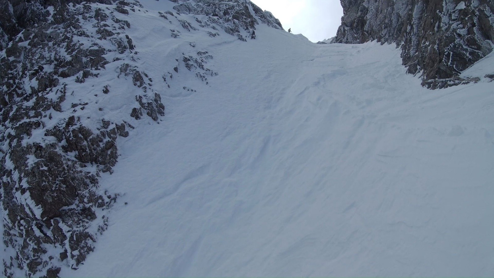 le haut du couloir du lac blanc vu du milieu&nbsp;
