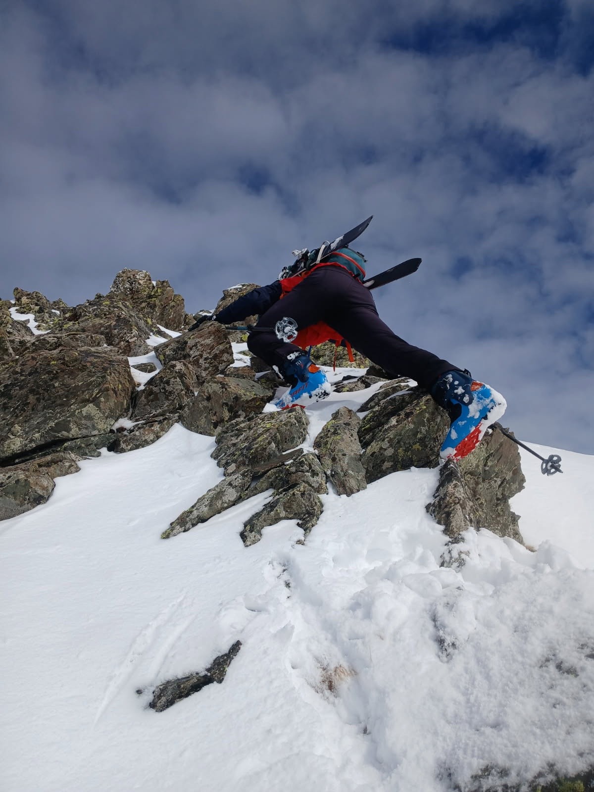 petite crête pour rejoindre le col&nbsp;
