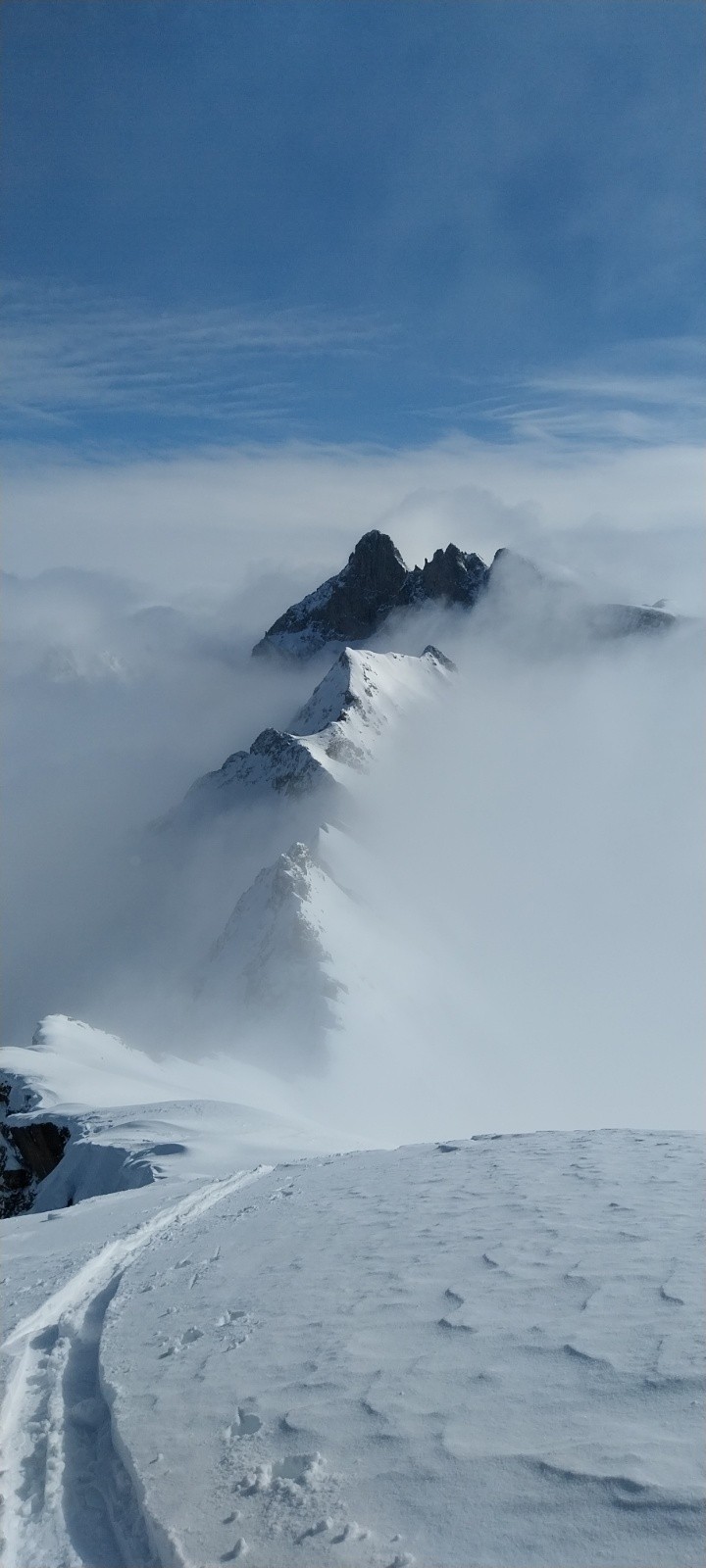 Le grand pic depuis la grande lance&nbsp;