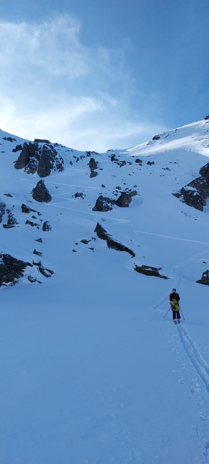 Enfin une trace déjà faite au grand colon&nbsp;