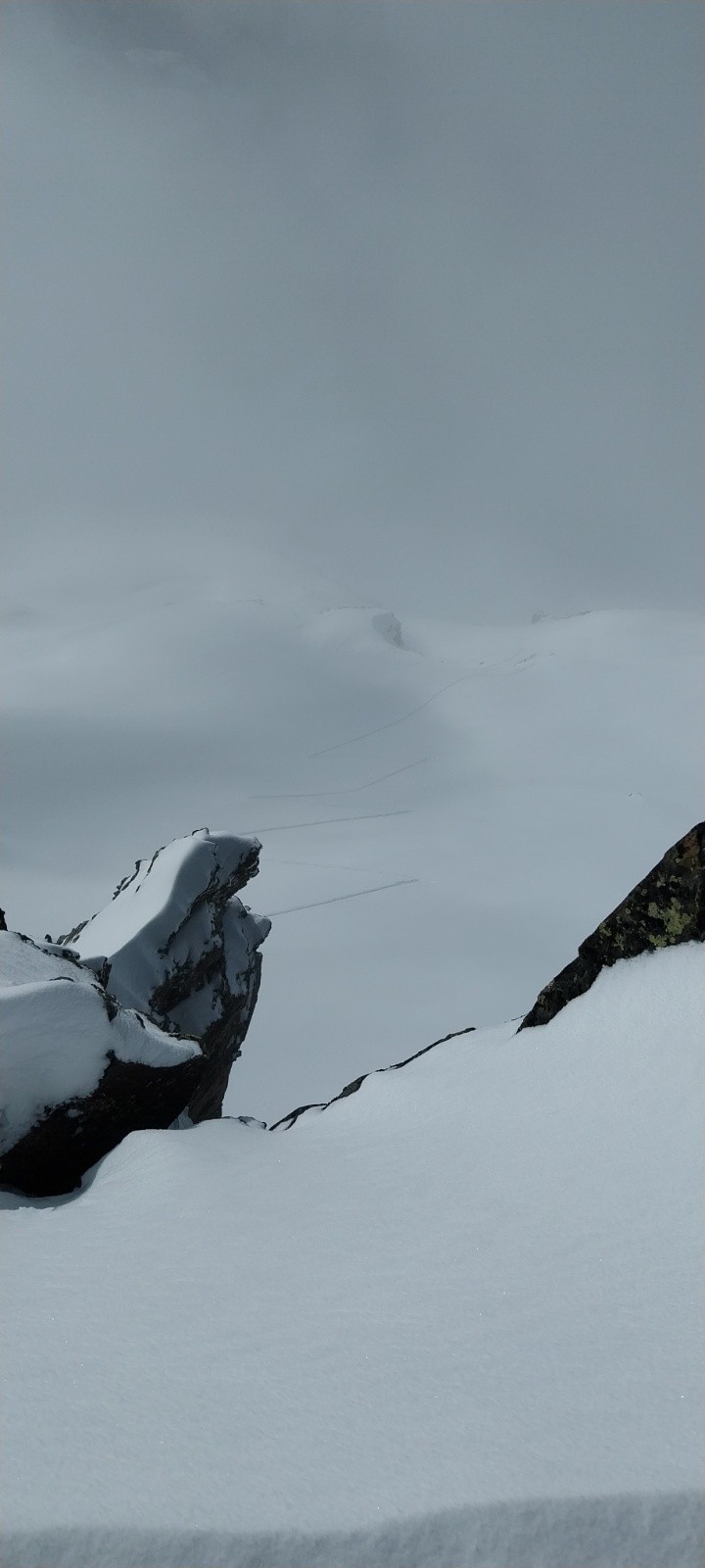 &nbsp;la trace de montée de la grande lance