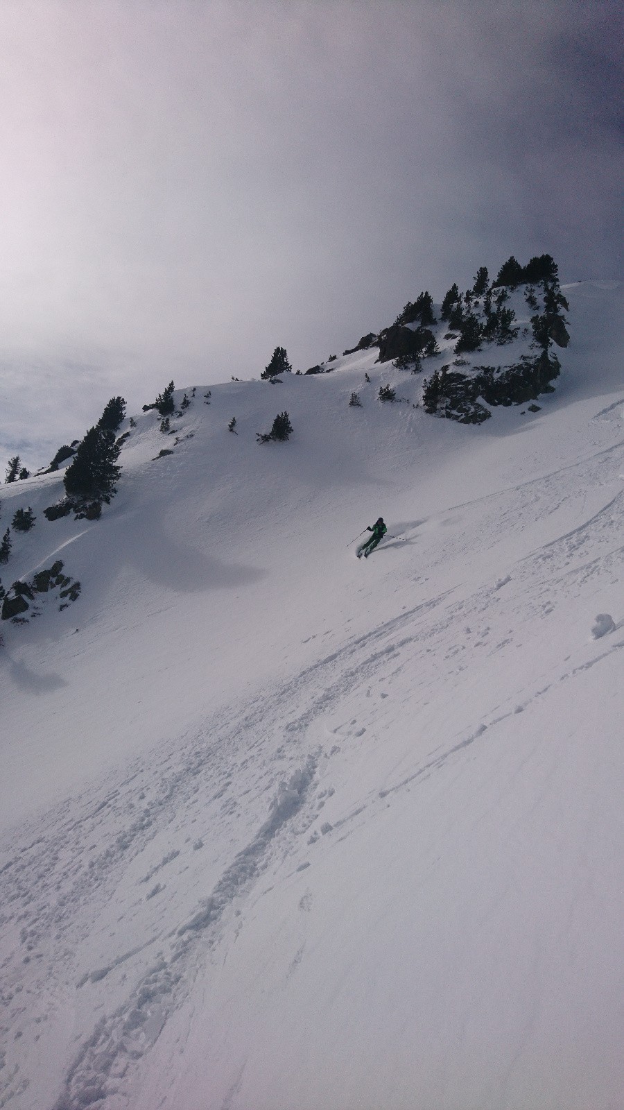 Le haut du couloir NE au grand eulier