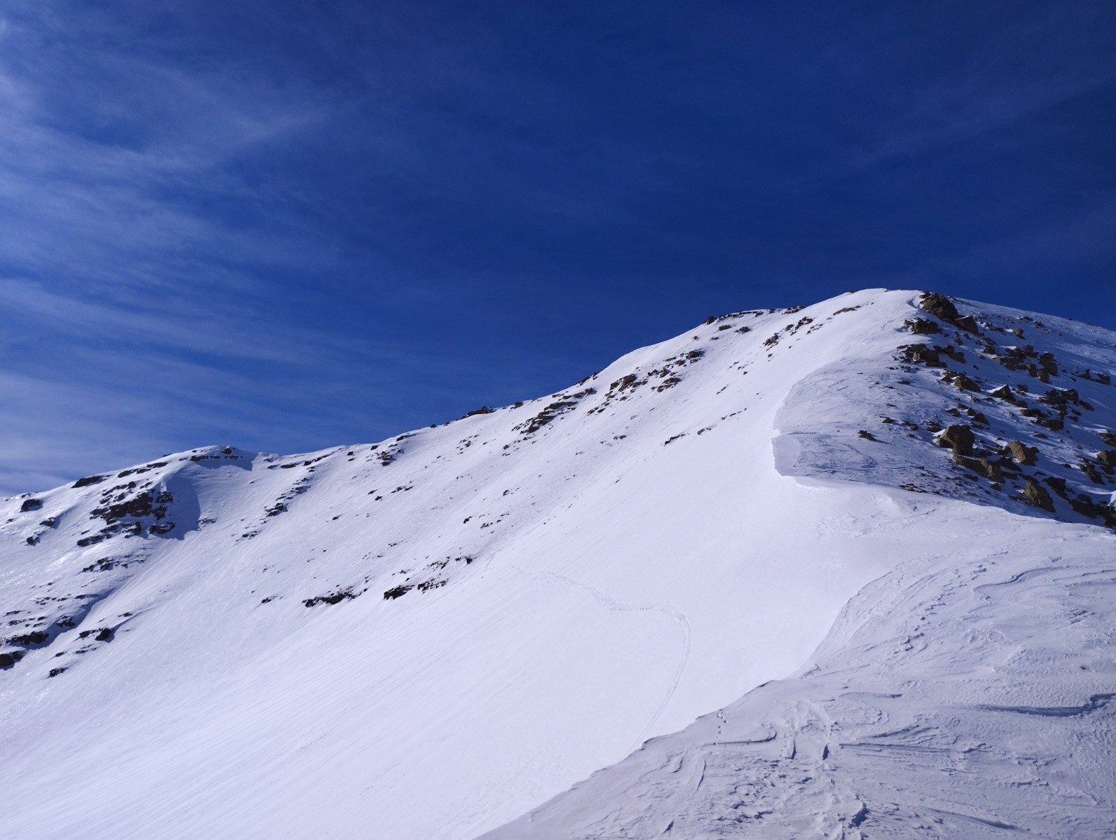 Arête vers Sanguinaire 