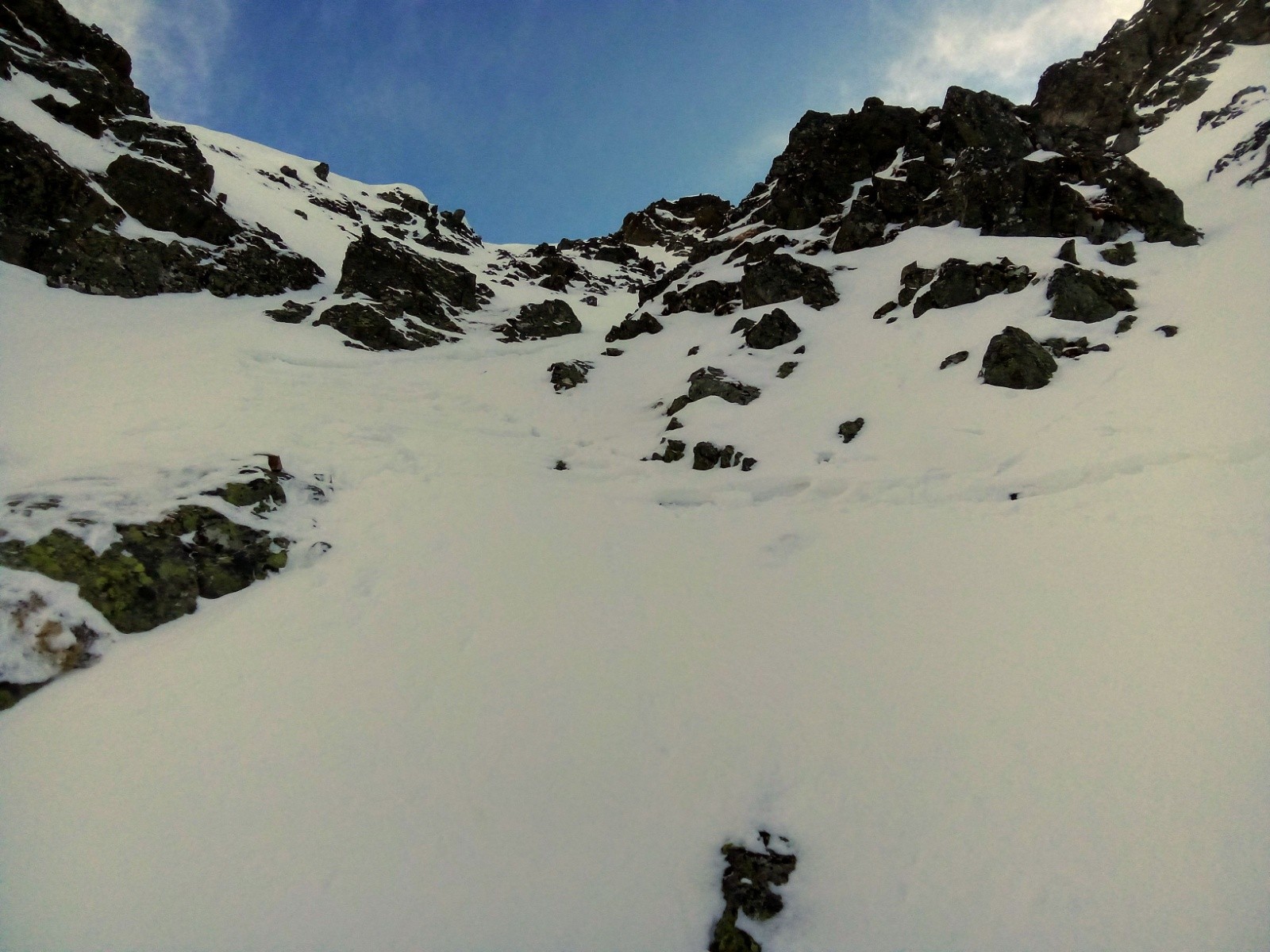 Zone un peu mixte du couloir le plus au N 