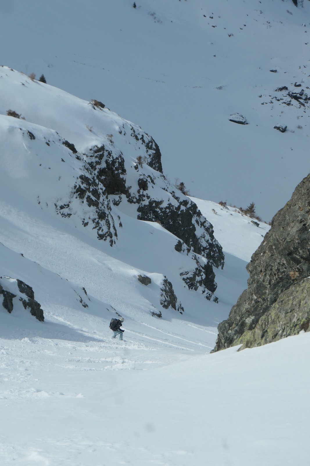 Descente sous le lac 