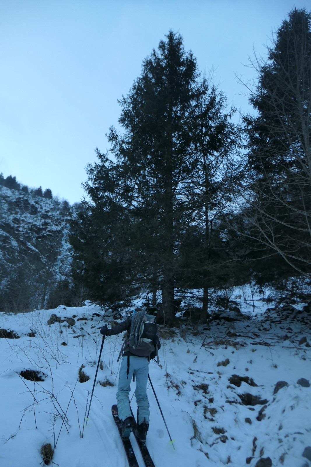 Chaussage vers 1350m 