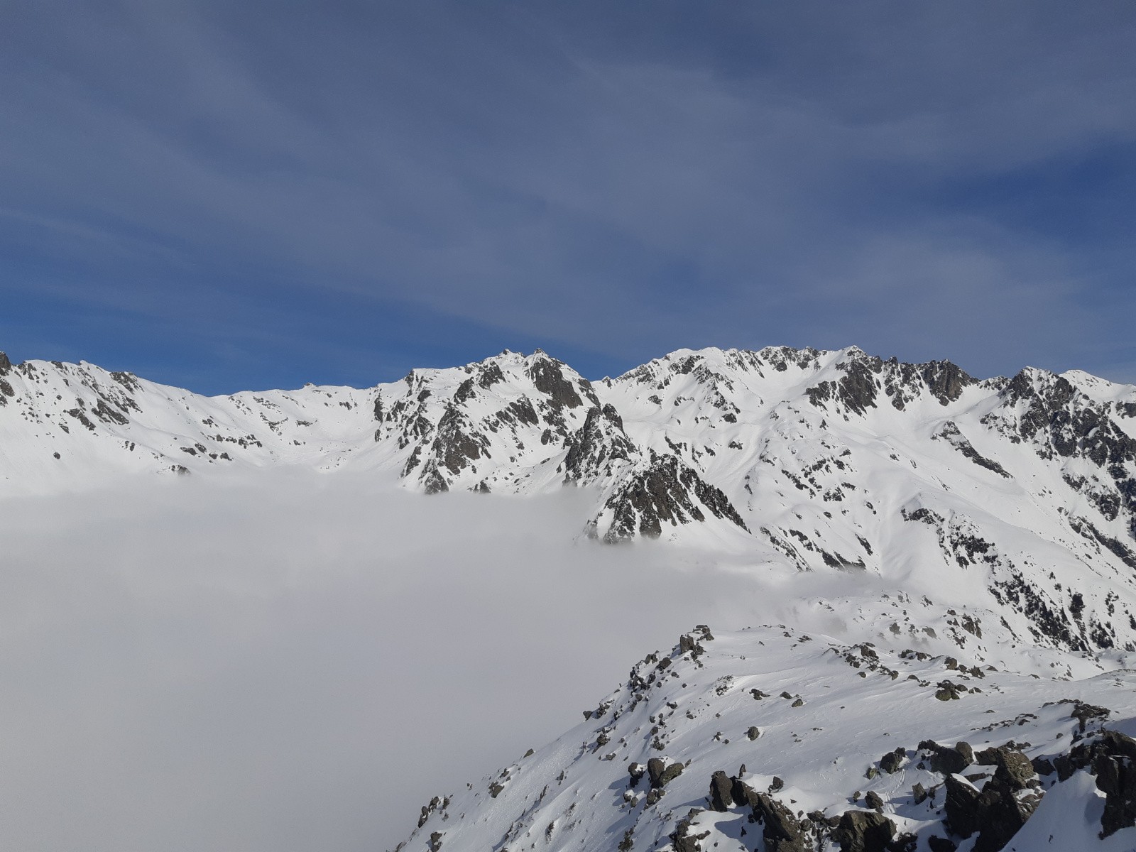 Apparition inopportune d'un sacé nuage