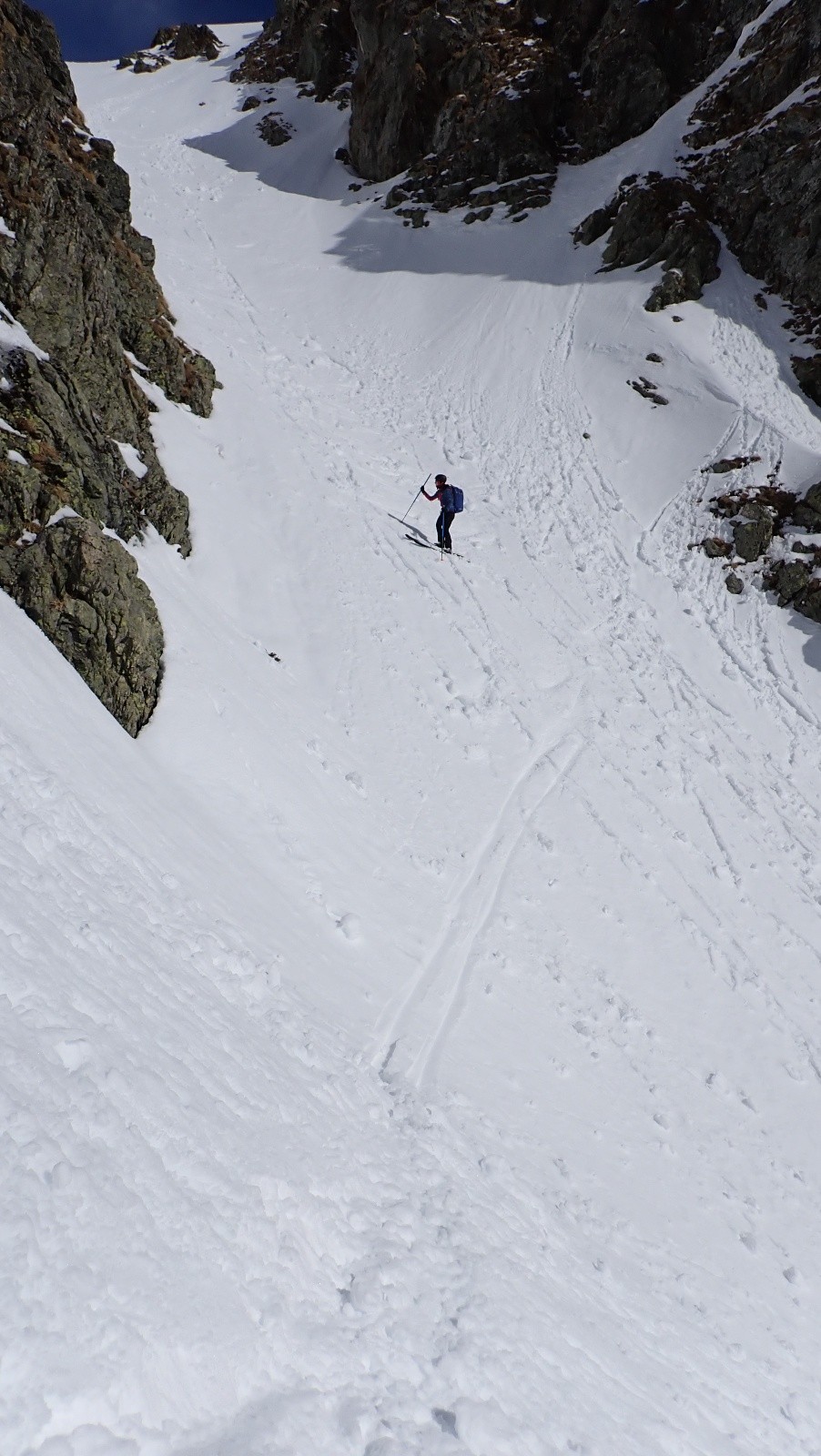 Passage pour rejoindre la vallon de la mine de fer