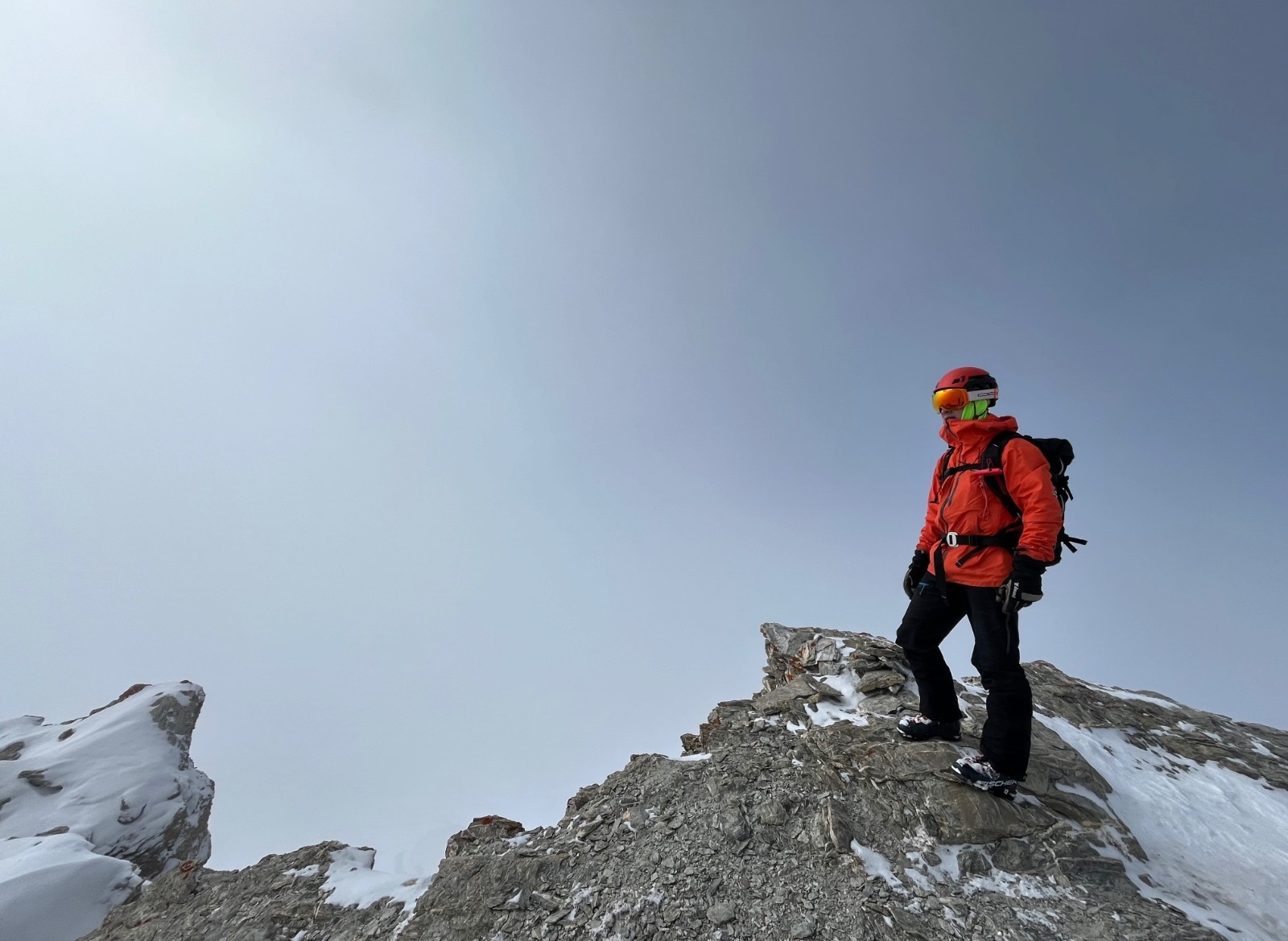  On pourrait croire à de la très haute montagne… 😁