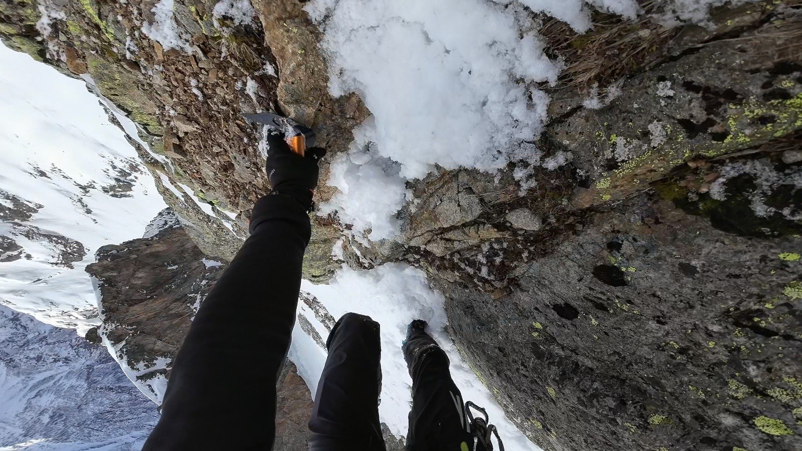 Le ressaut du SW de La Blanche