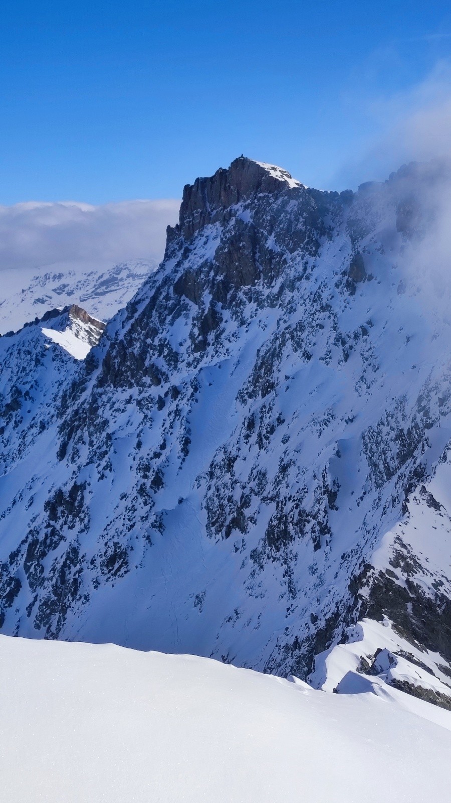 Couloir NO de La Blanche