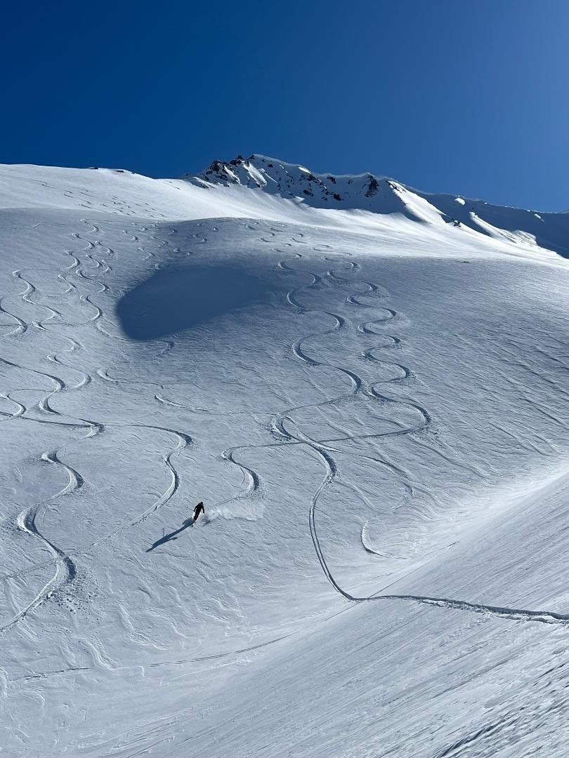 Descente Croix du Vallon 