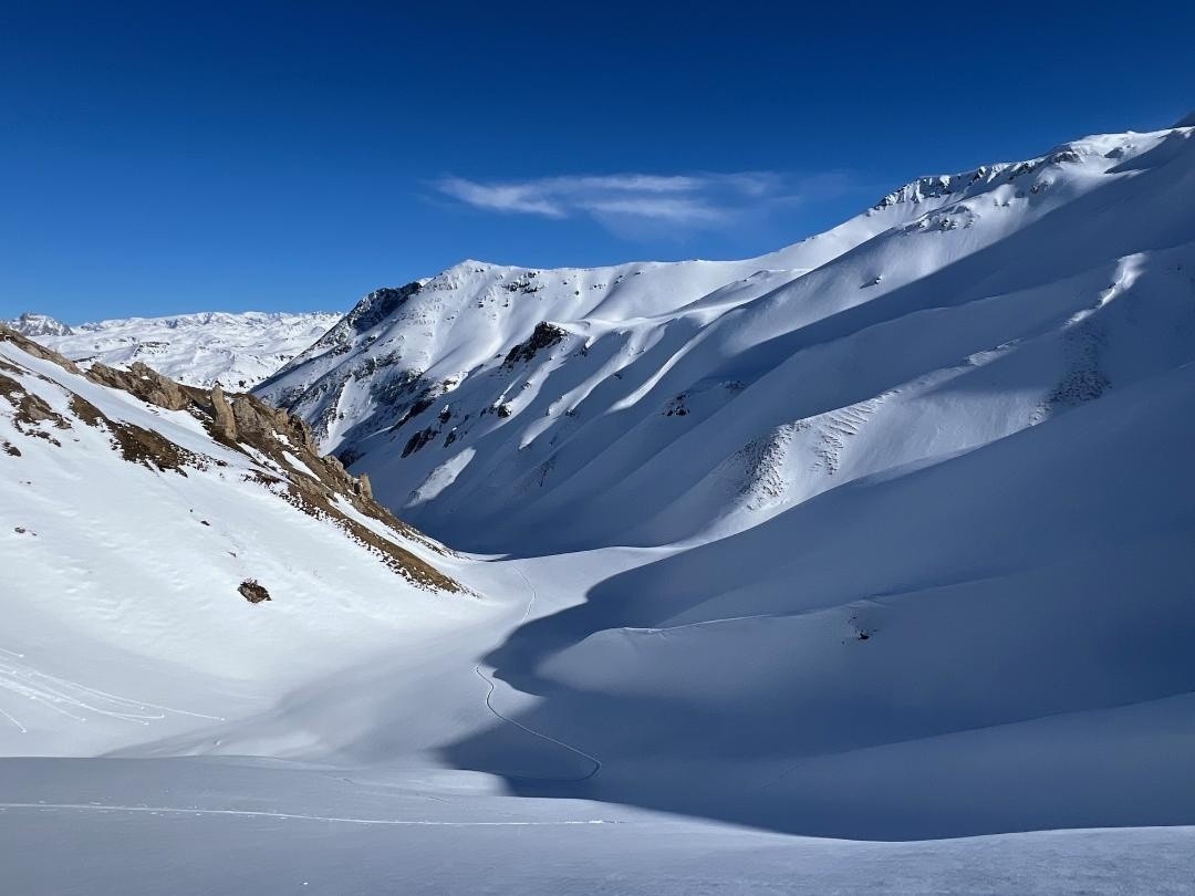 Vallon de Varlossière depuis la Croix d'Argentière 