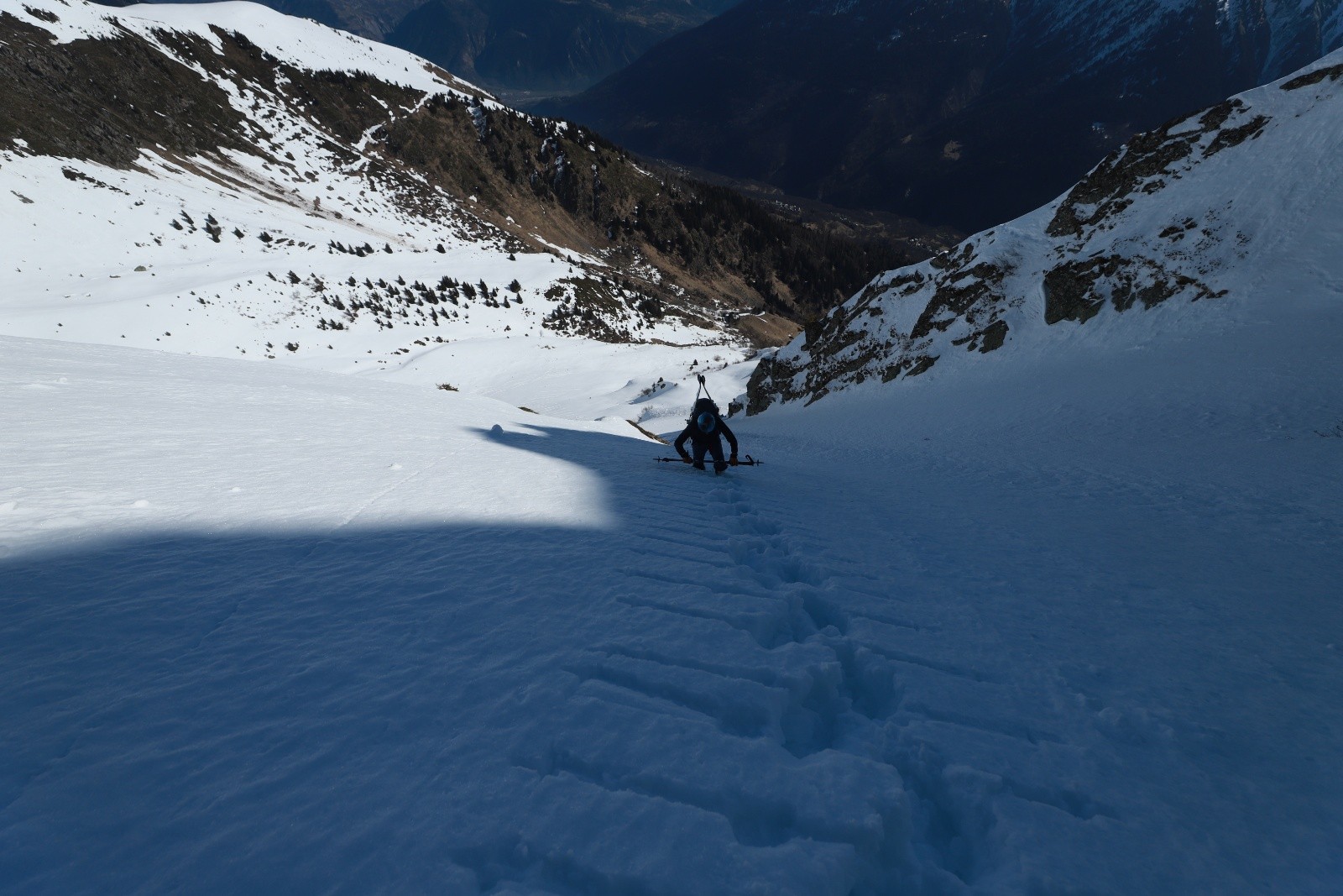  Finale à pied... pour ne pas abîmer le couloir, on est des puristes 😅