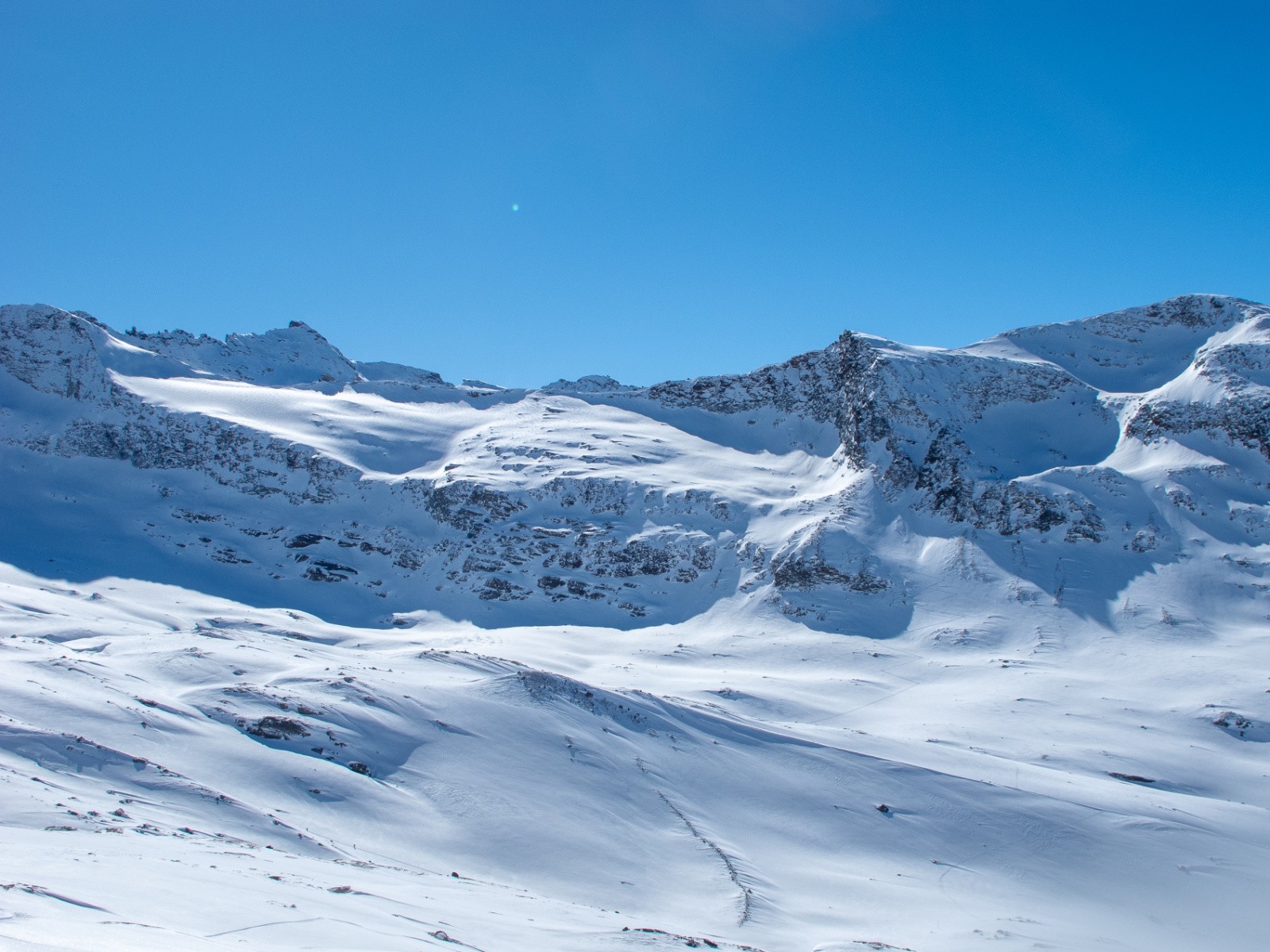 Vue sur le col de Trièves