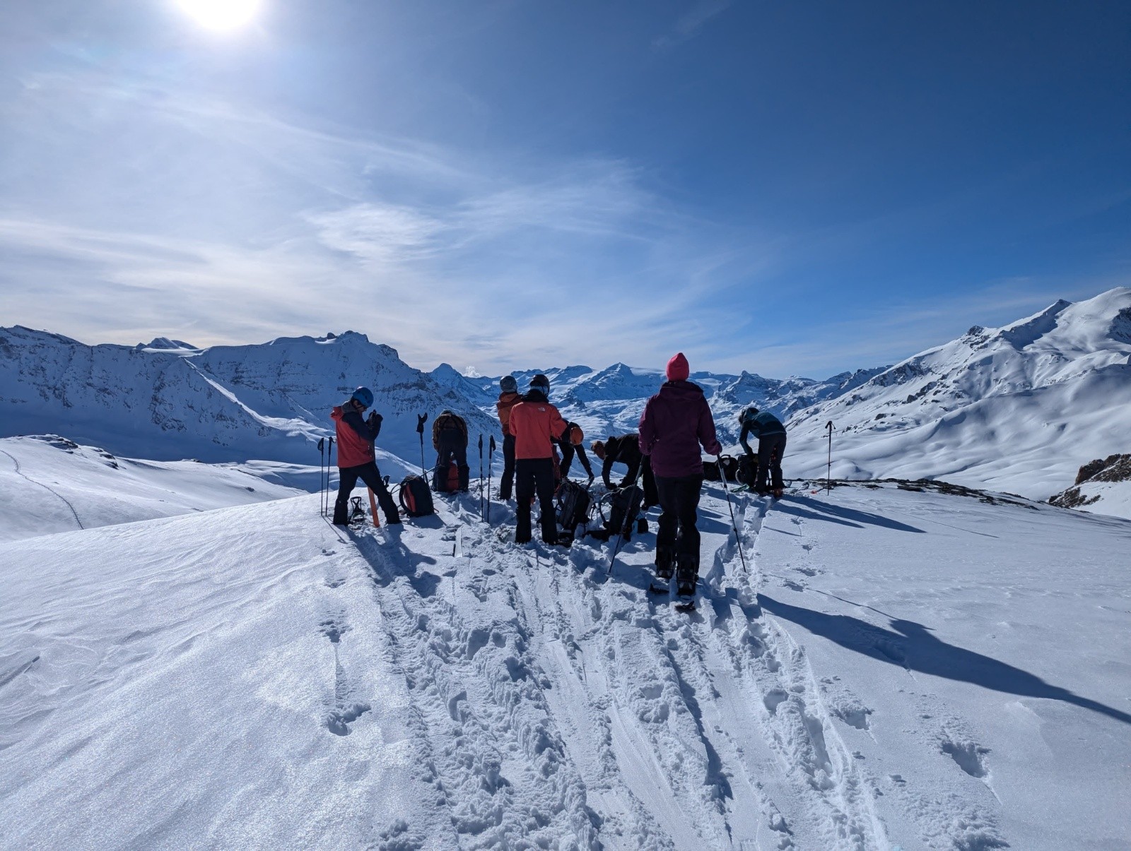 J1, au col du Pisset 