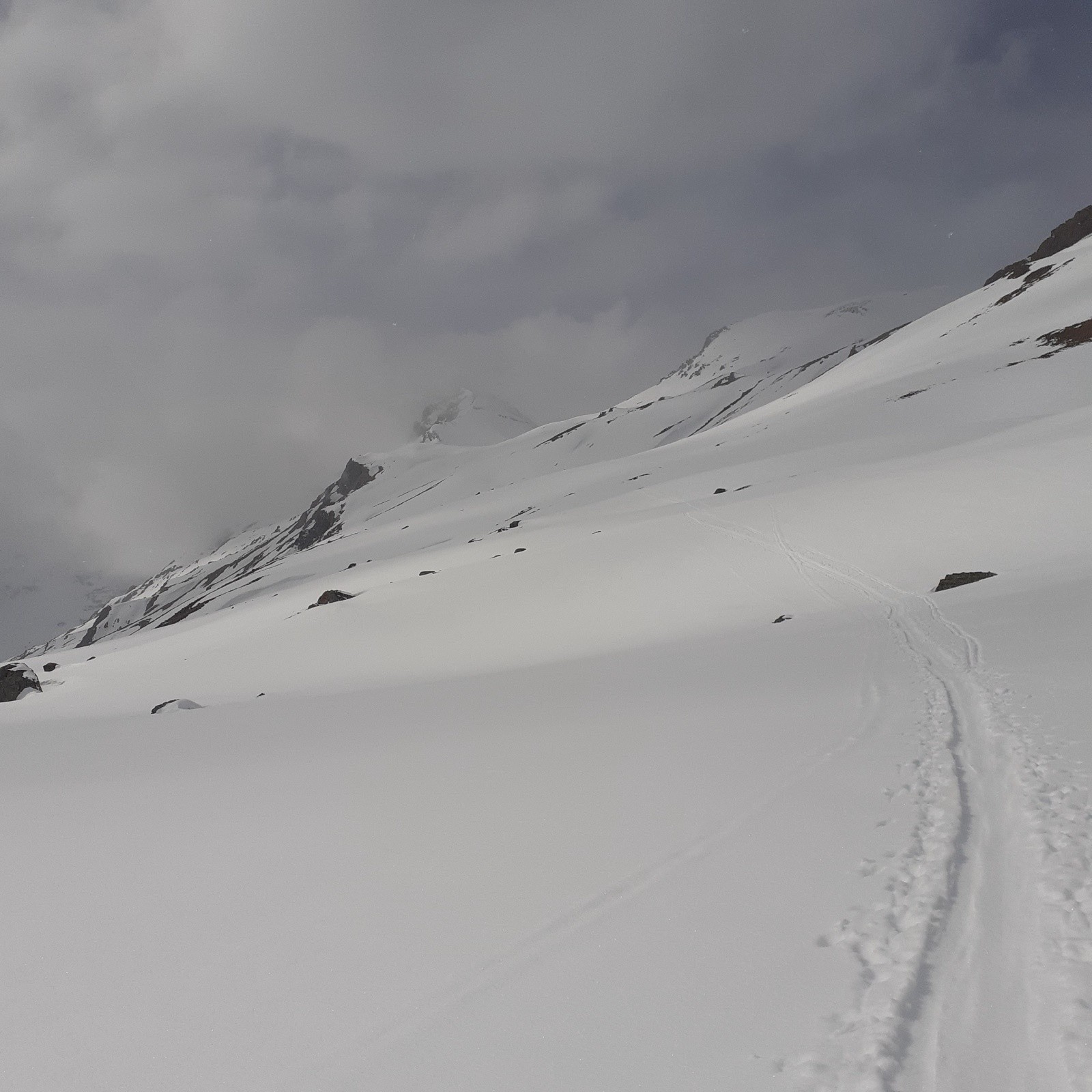 J2, vers le col de Pierre Blanche 