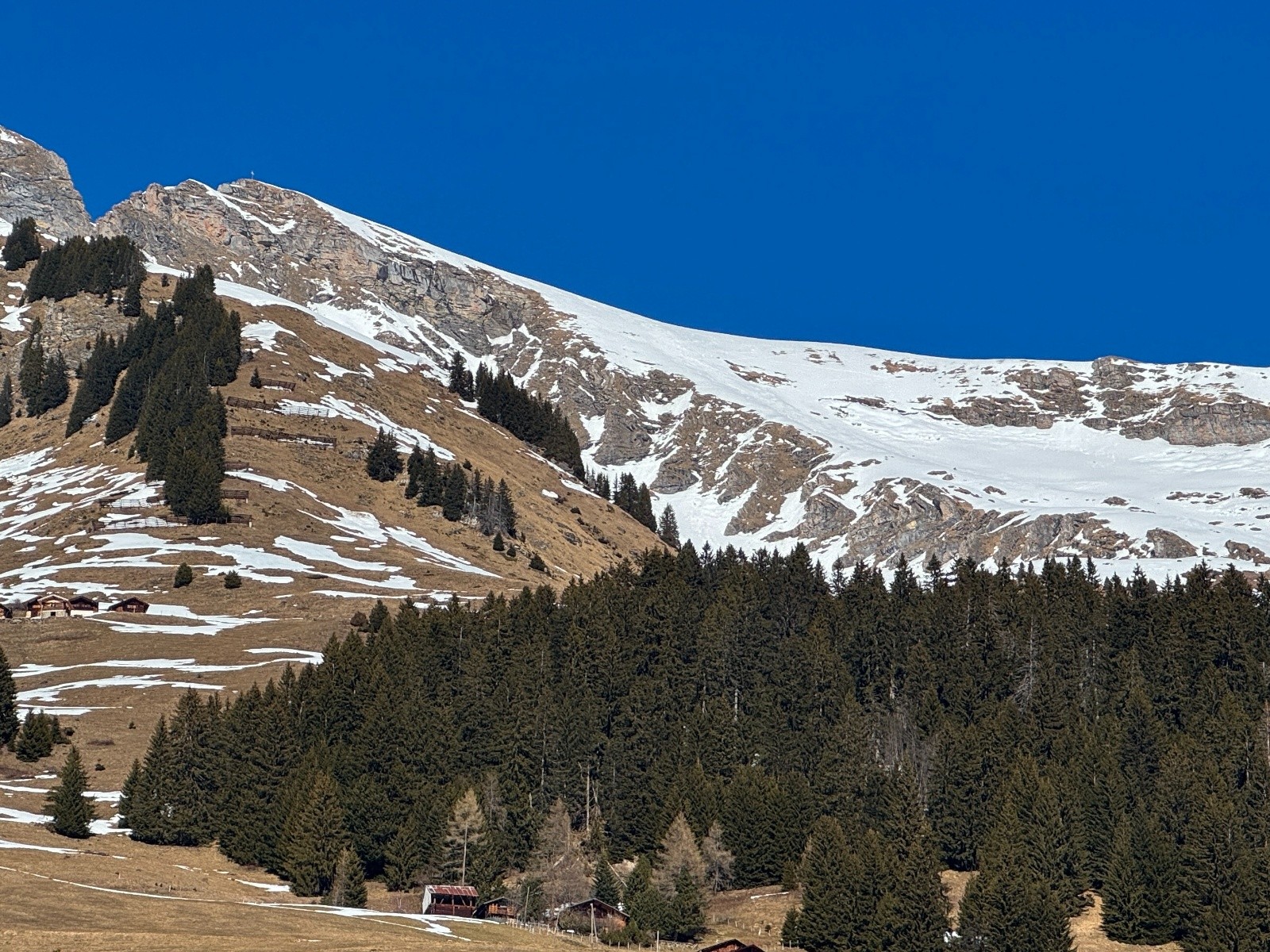 Vue sur l'itinéraire