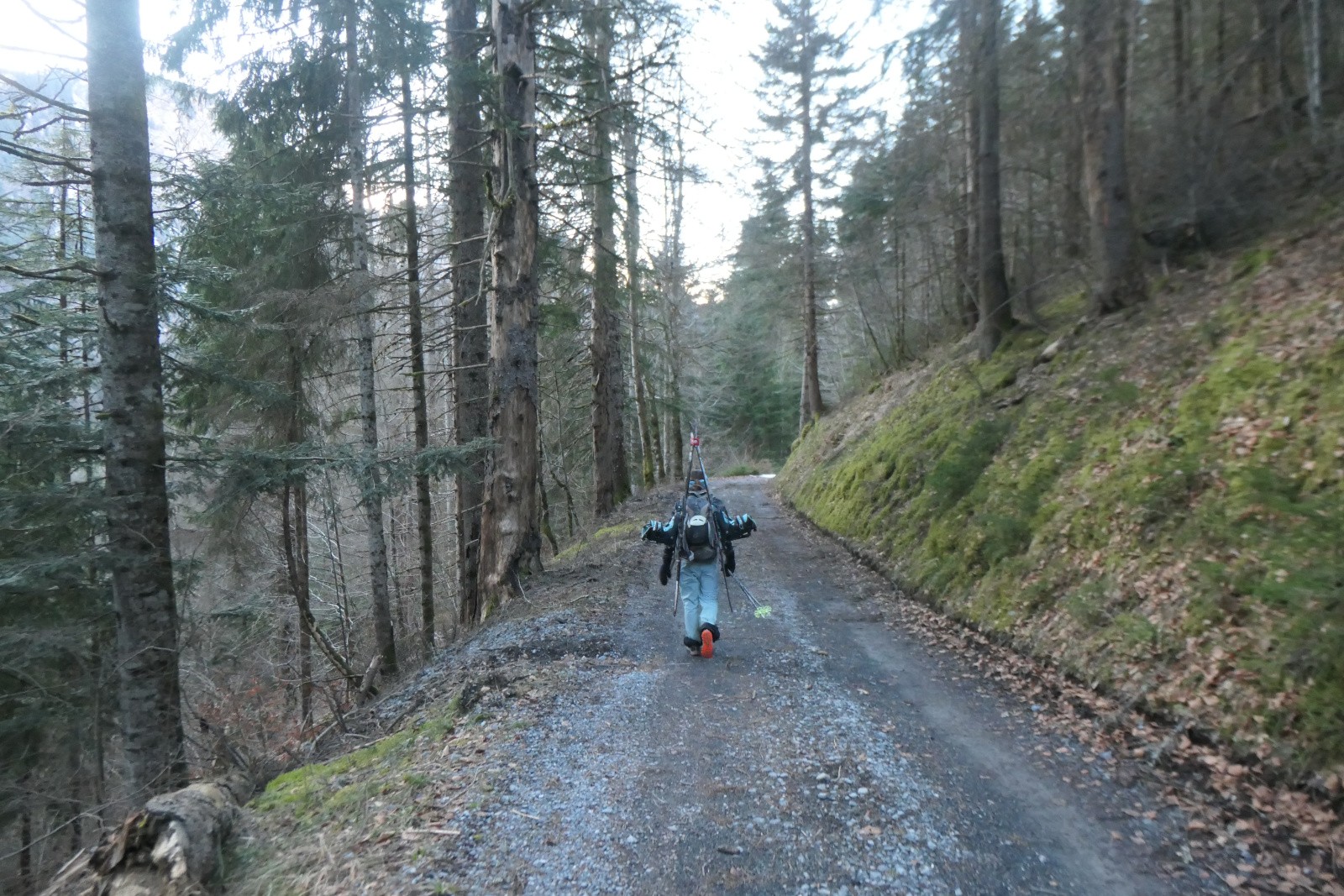 Puis sur la piste !  