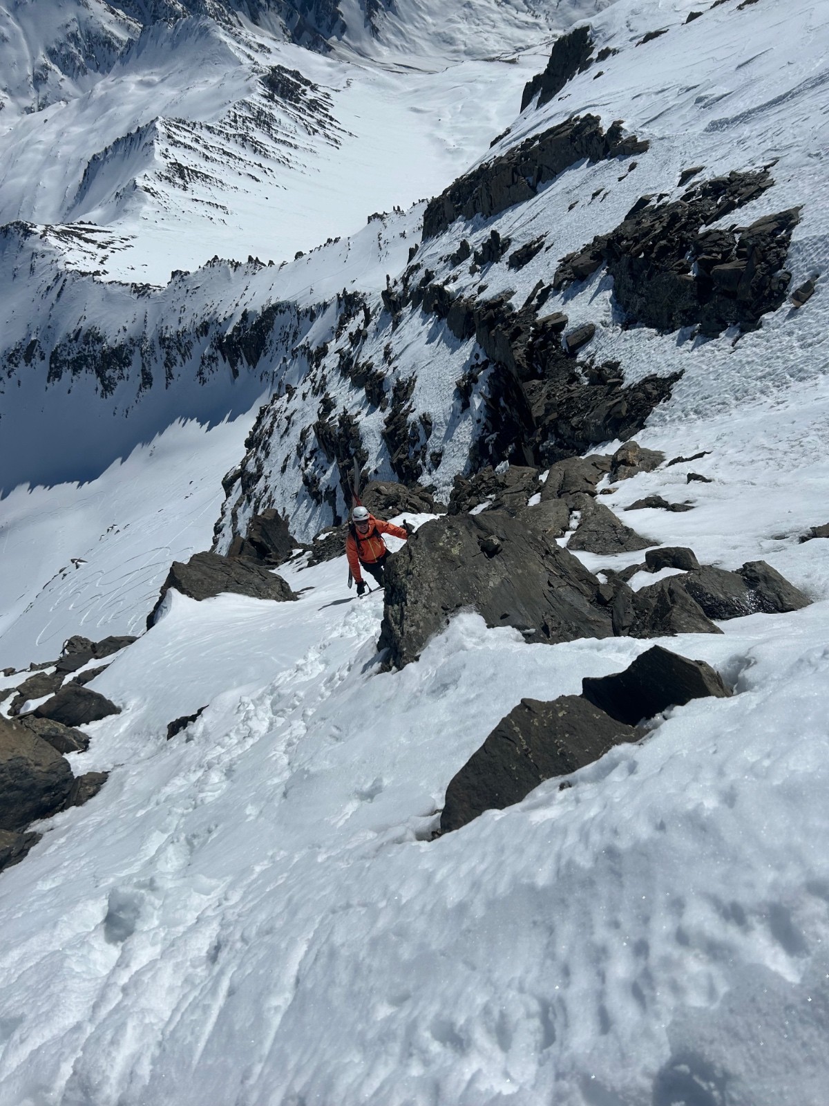  Montée final couloir 