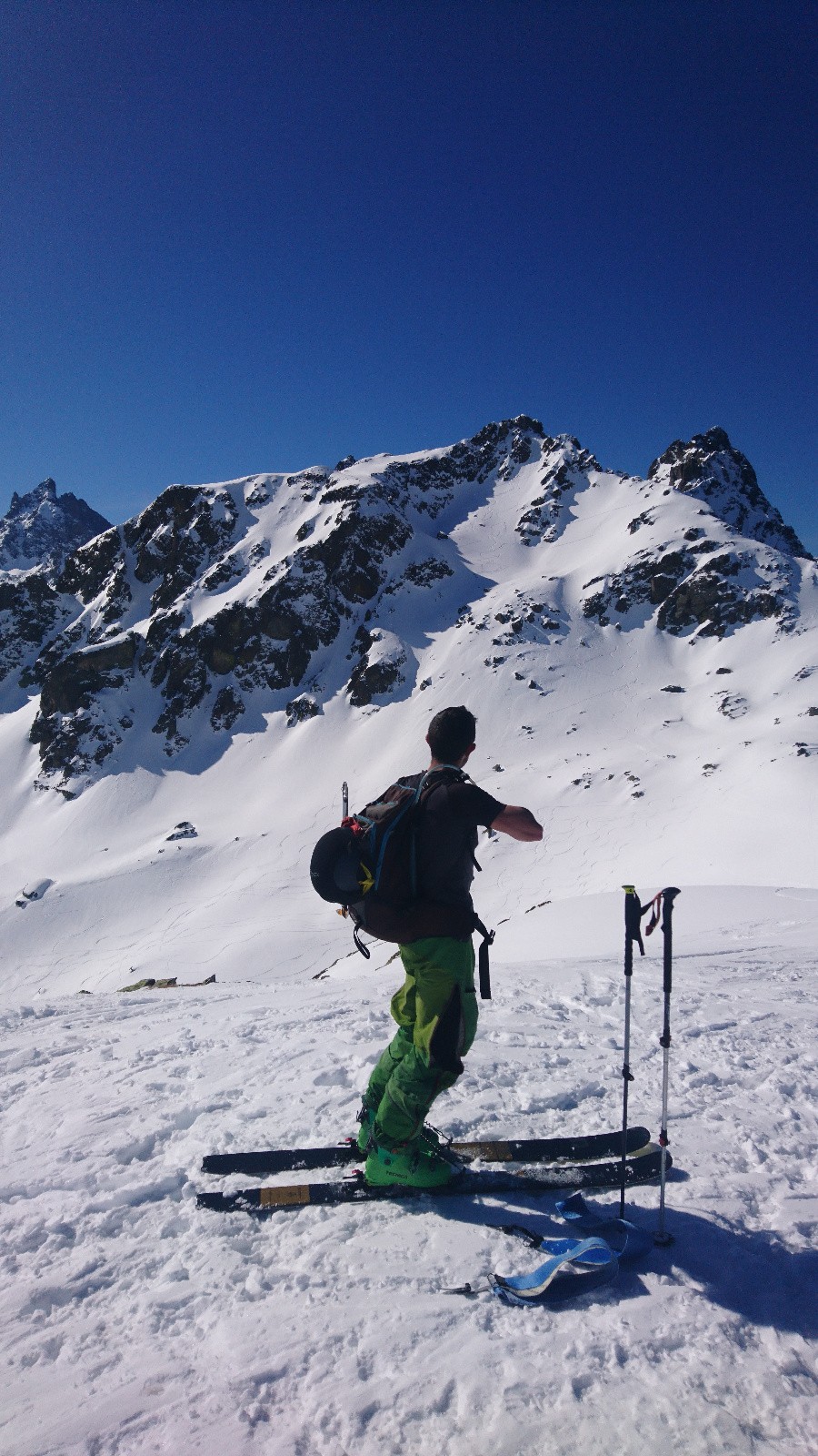 La pointe de la Scia, prochain objectif