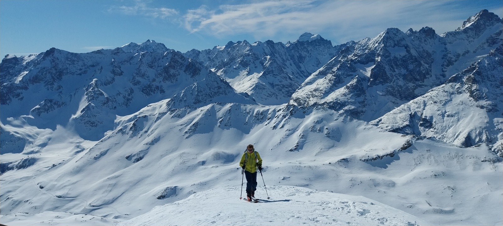  Arrivée de Clément au Pic Blanc du Galibier