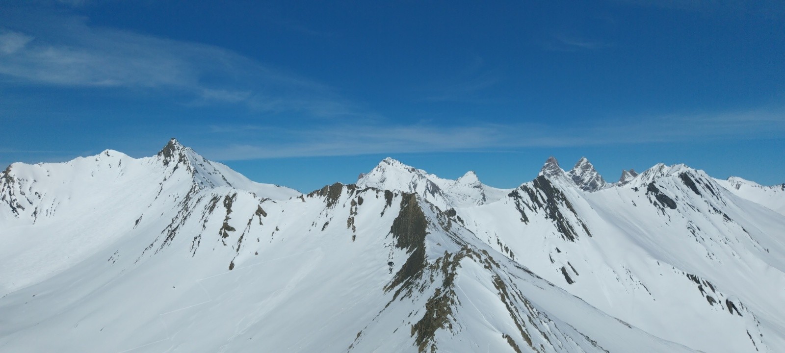  3 Evêchés, aiguille du Goléon et Aiguilles d'Arves