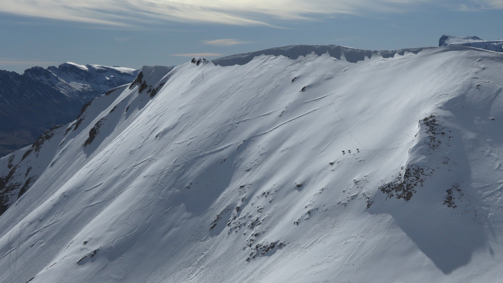                                Le versant Nord de la Crête de la Clape