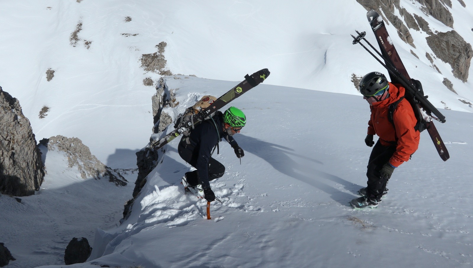                                Sortie du petit Couloir Nord des Prêtres