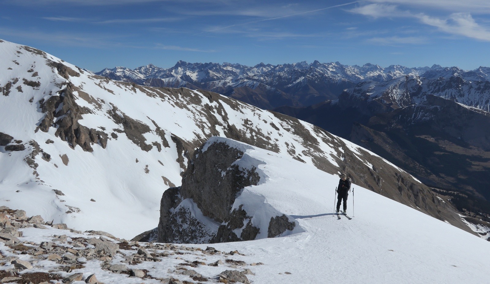                                Arête Est de la Tête de l'Aupet