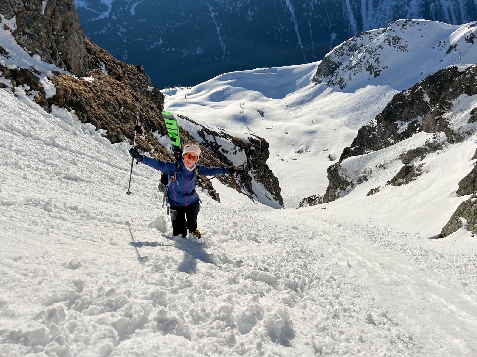 couloir de la brèche des perrons