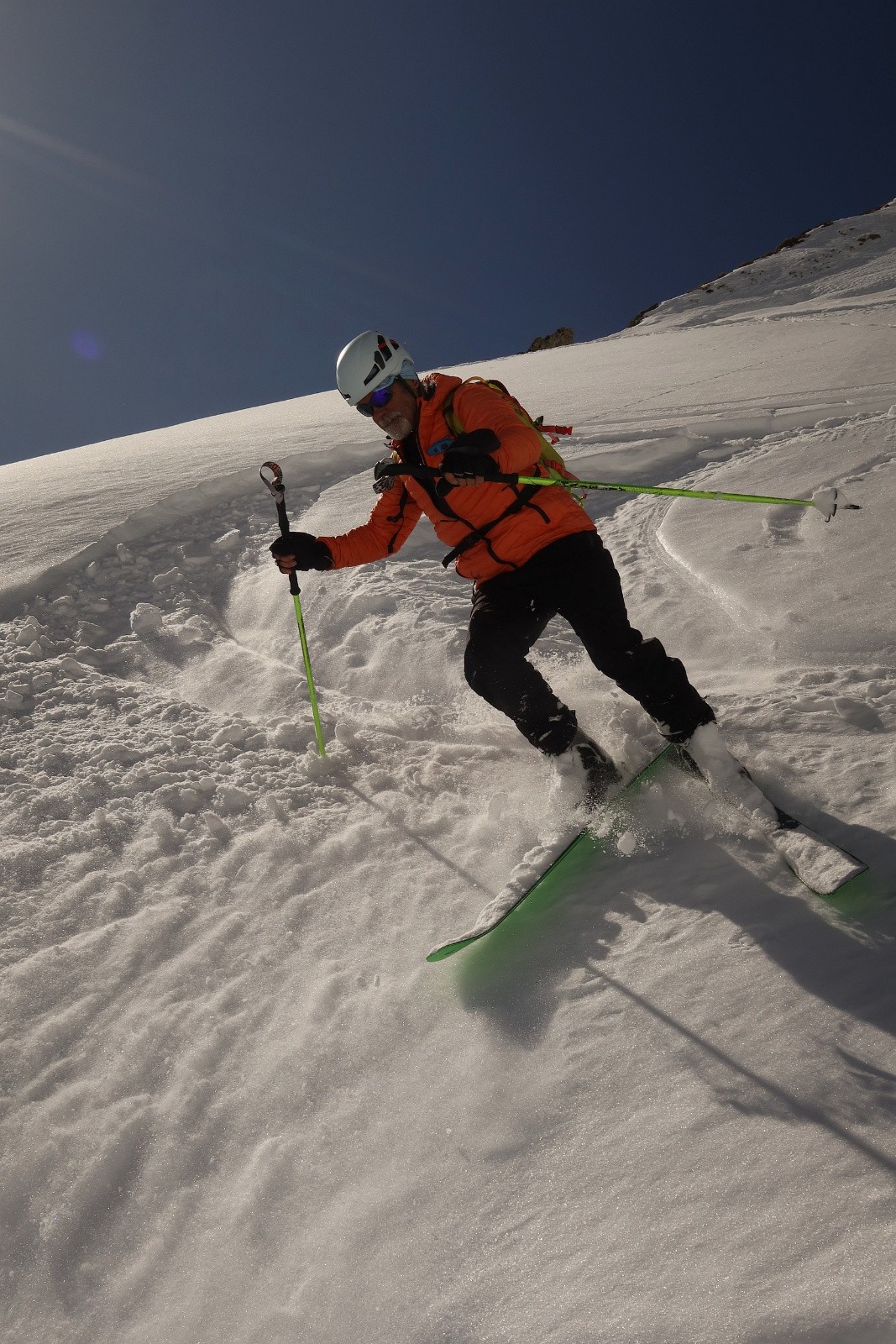 Le contraire du chasse-neige, pour prendre de la vitesse 