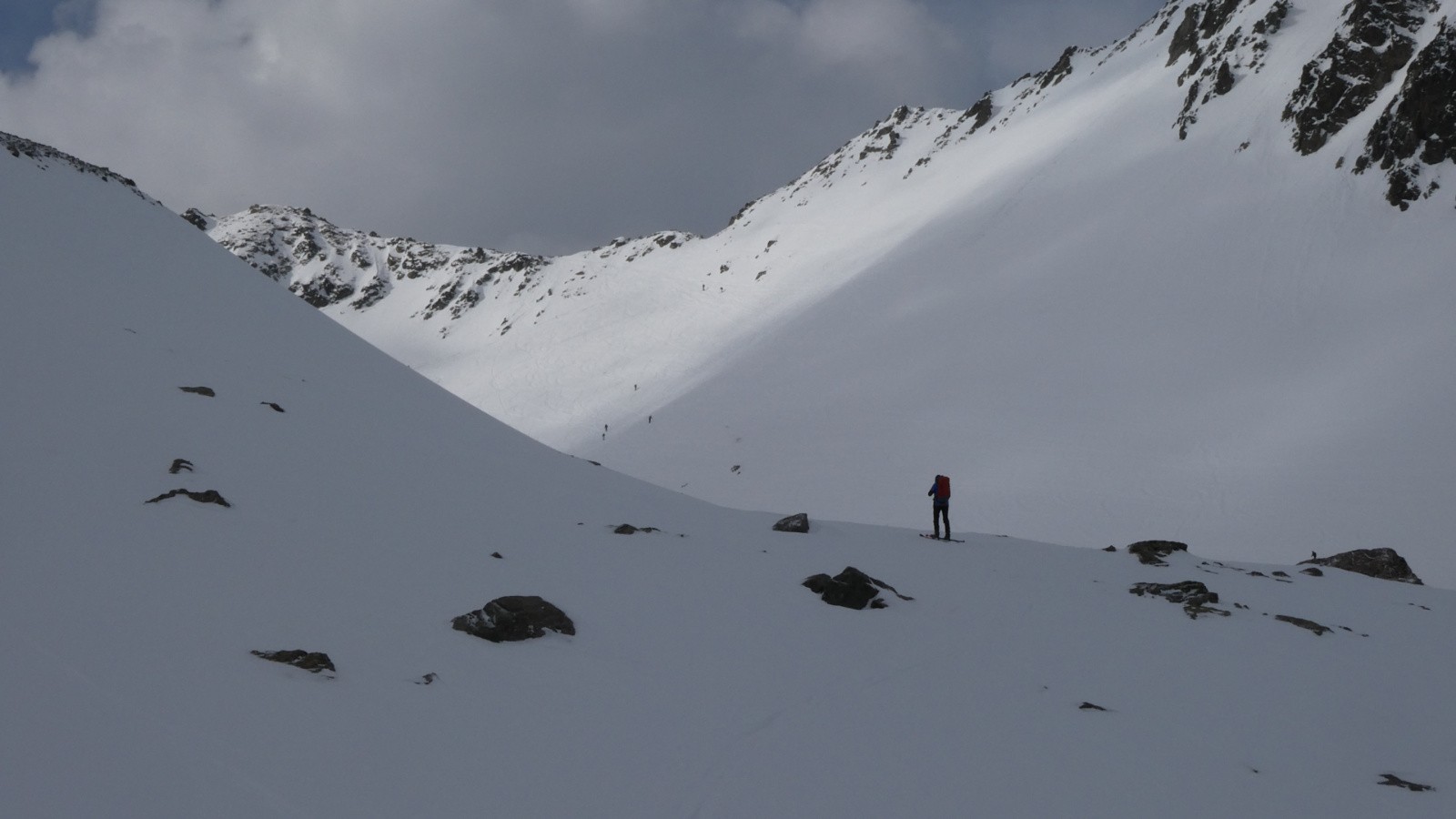 J1 Linaigrette à l'approche du col de Laurichard
