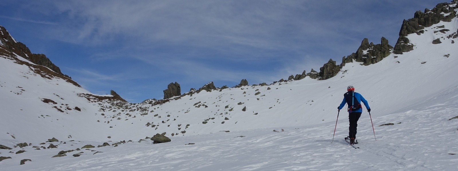 arrivée au Col dés Paris St Jacques