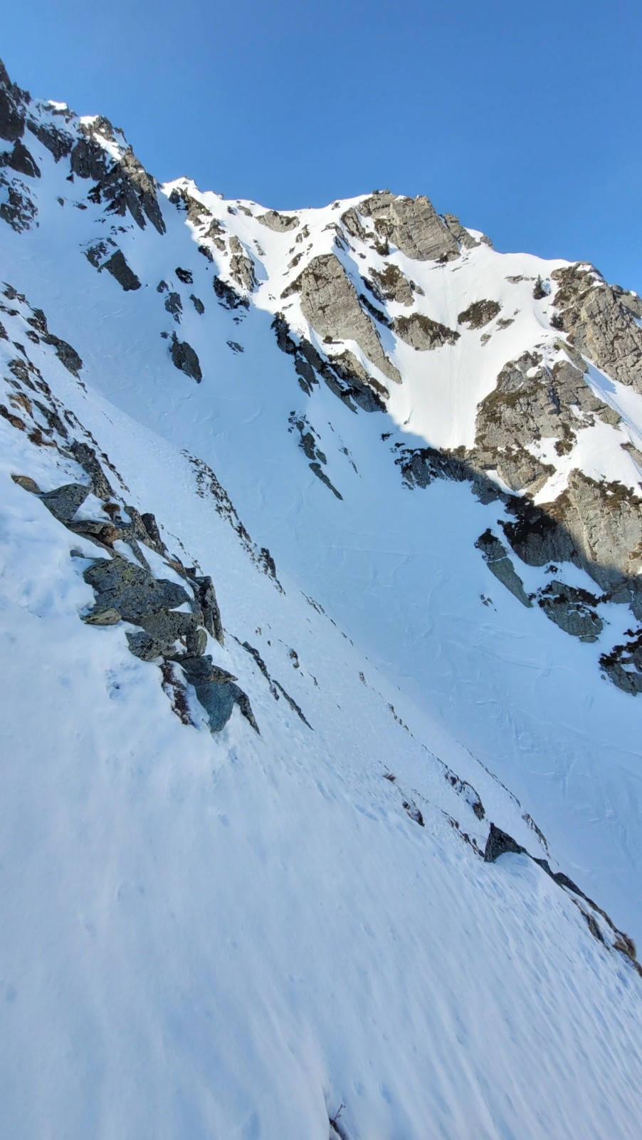  La traversée pour rejoindre le couloir classique 