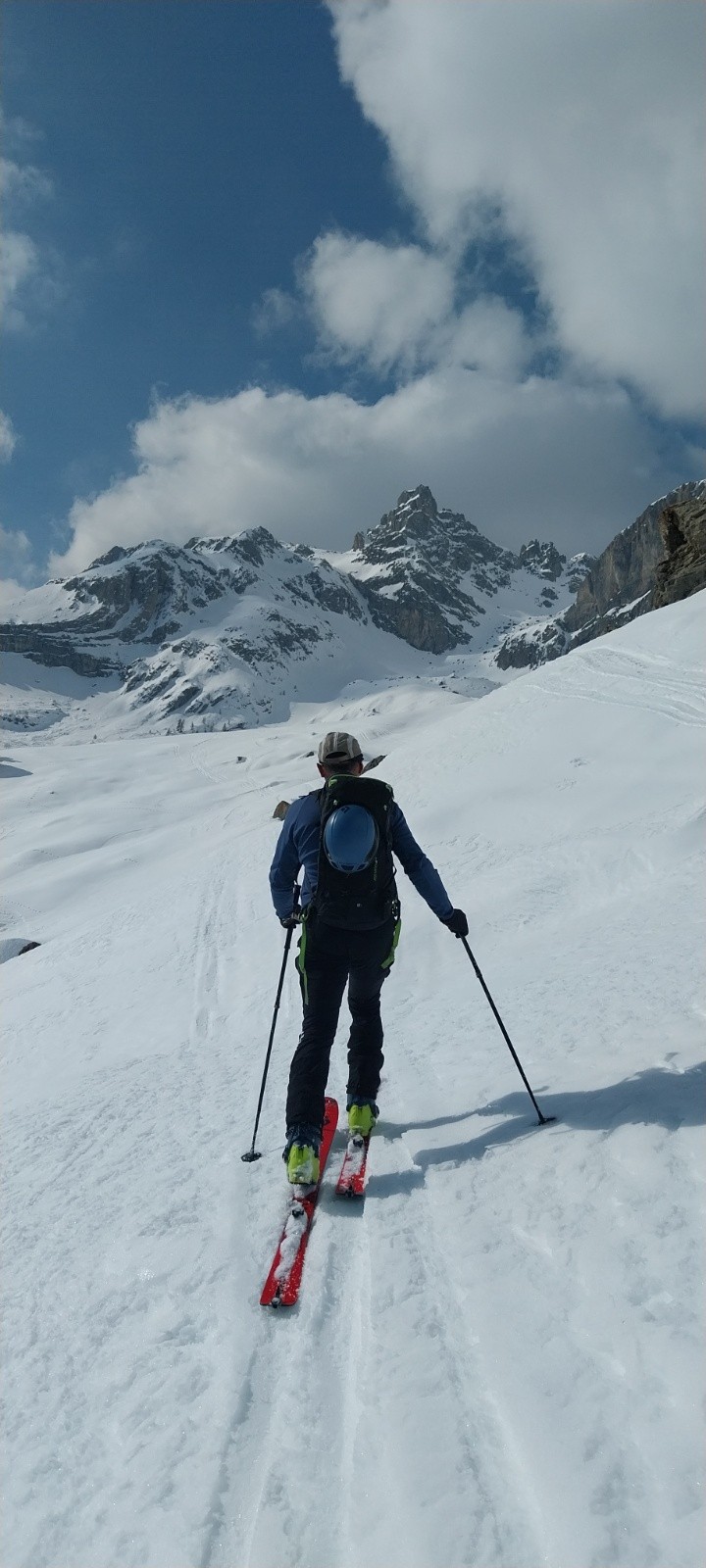Direction la face Sud de la tête des Lauzières