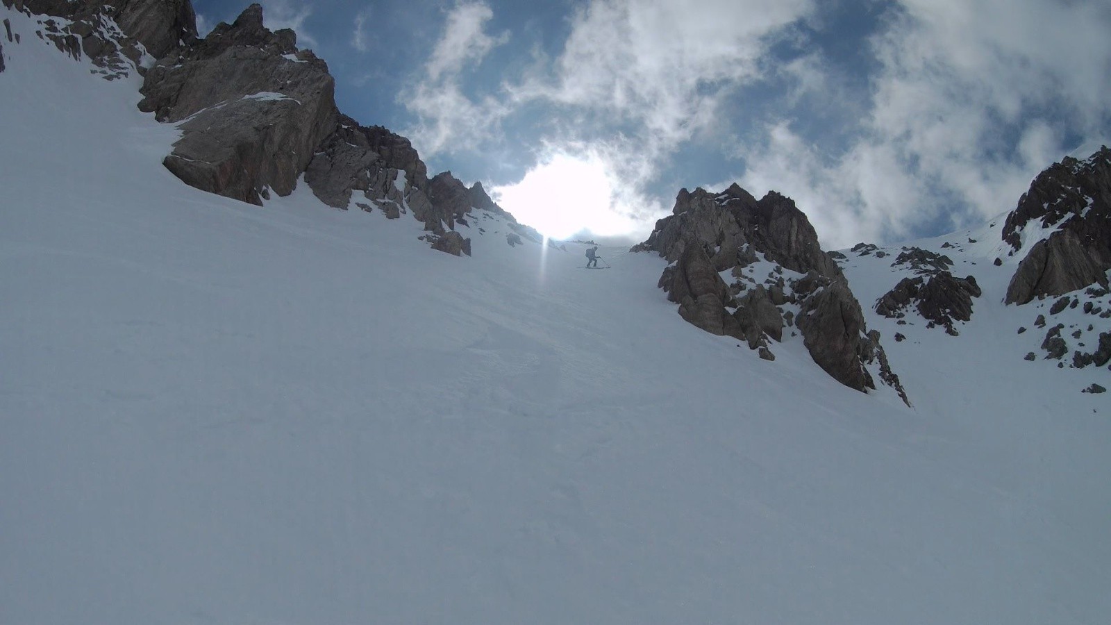 &nbsp;départ de la descente