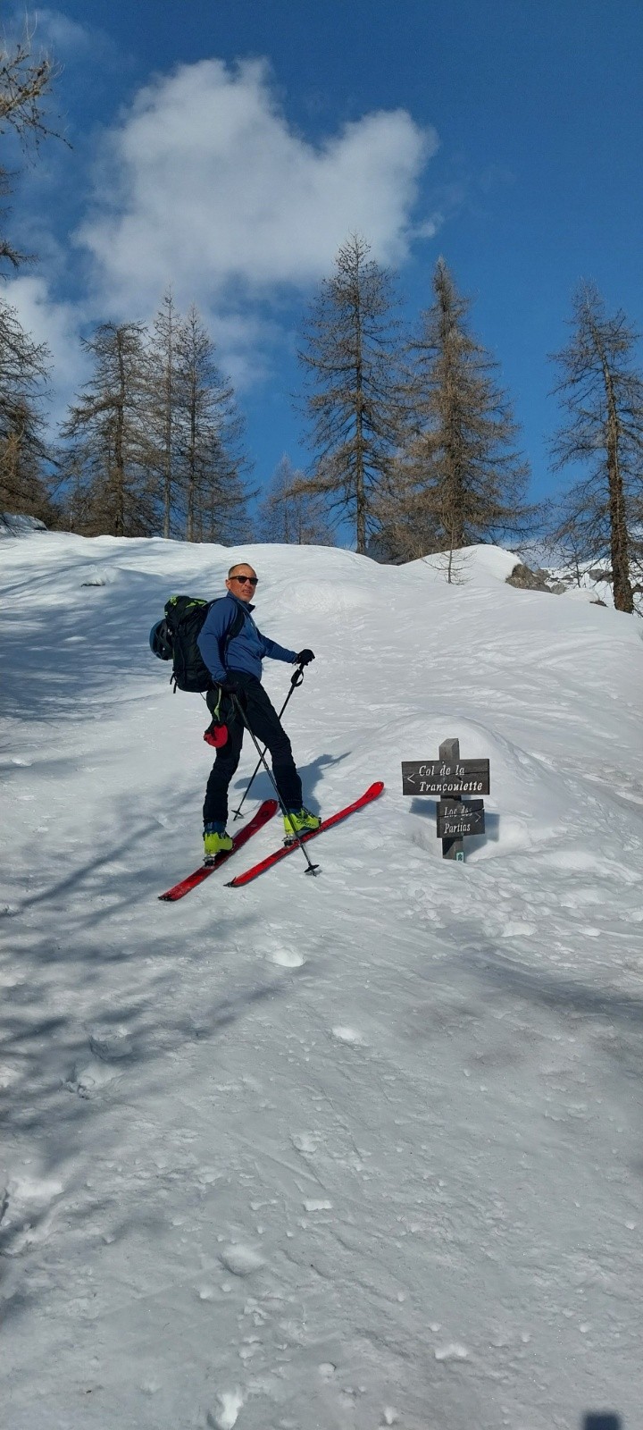 &nbsp;direction la Trancoulette