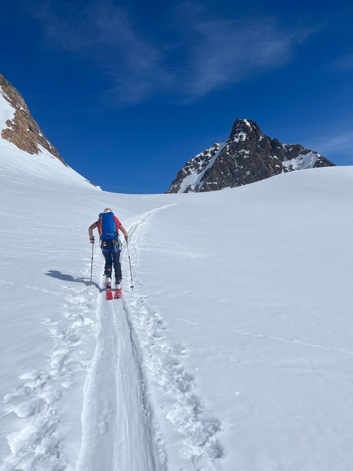 remontée au pic de l'étandard 